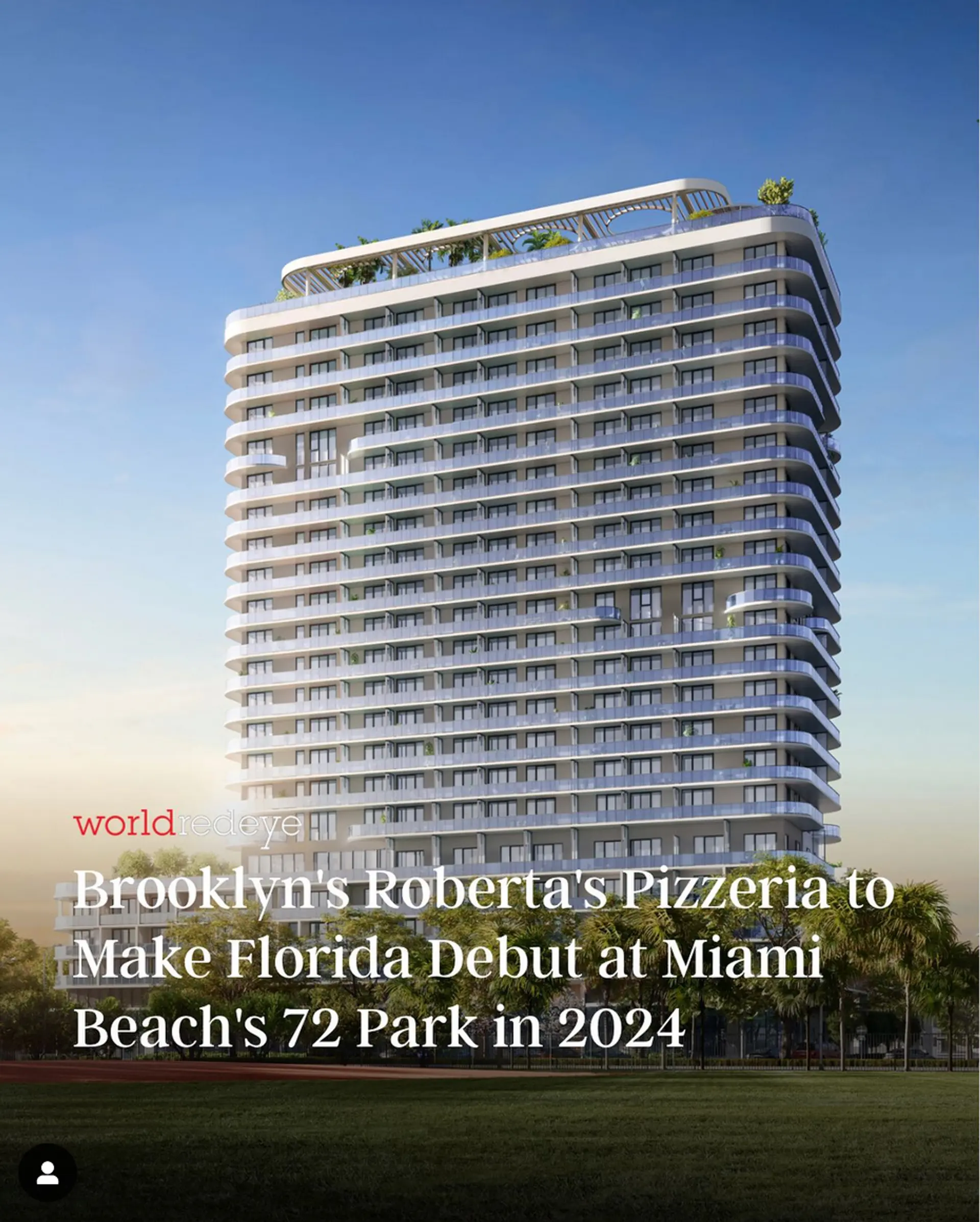 featured image for story, Renowned Brooklyn-based pizzeria, is making its Florida debut at
@72parkmiamibeach.