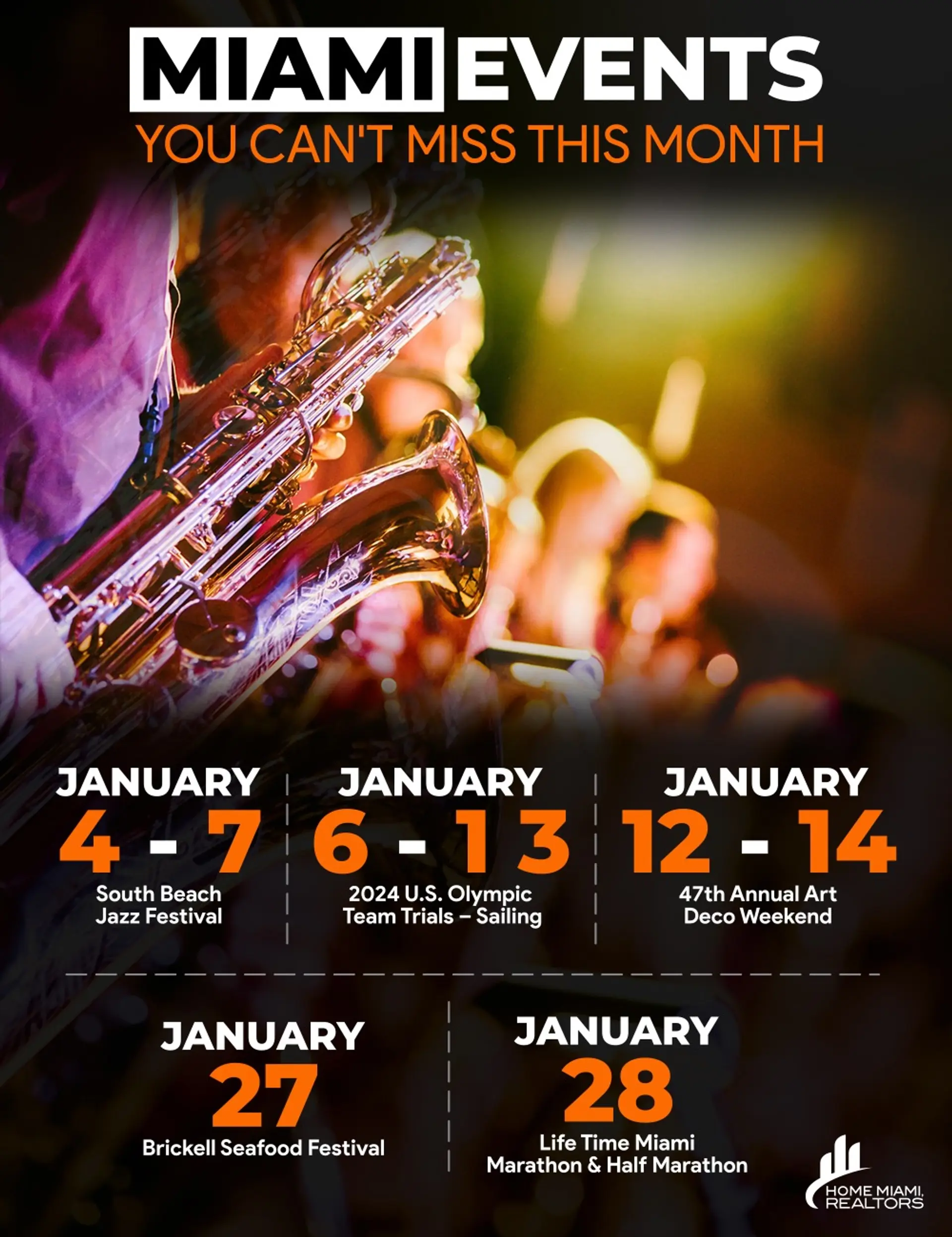 featured image for story, Our monthly Guide! Things To Do in Miami in January!
