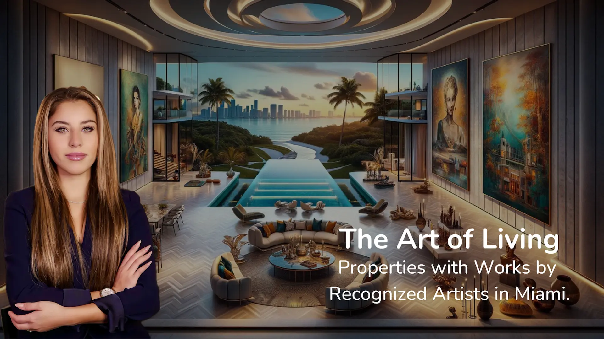 featured image for story, The Art of Living: Exploring Properties with Works by Recognized Artists in
Miami.