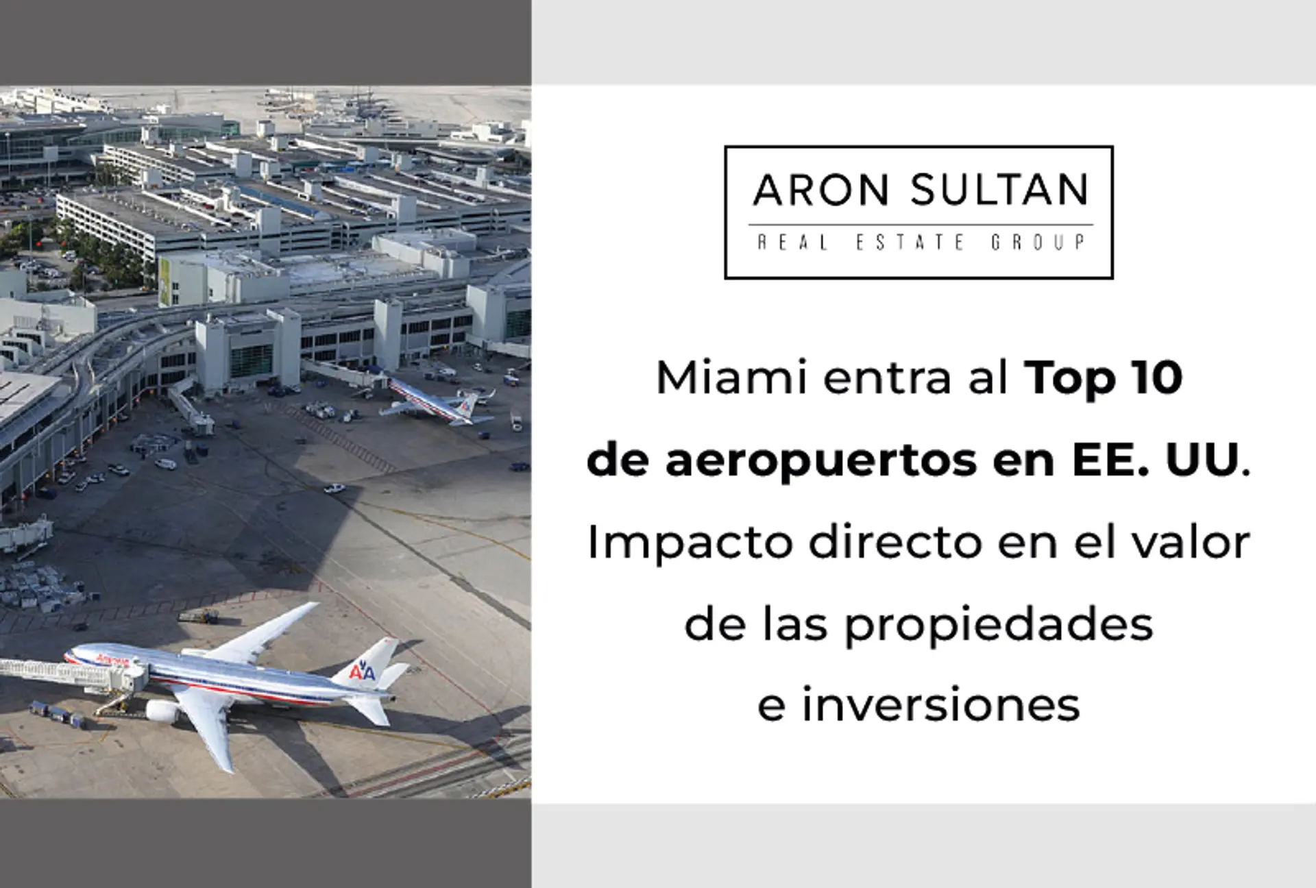 featured image for story, El Aeropuerto Internacional de Miami ocupa el puesto n.º 9 en EE.UU.: ¿Qué significa esto para los viajeros e inversionistas?
