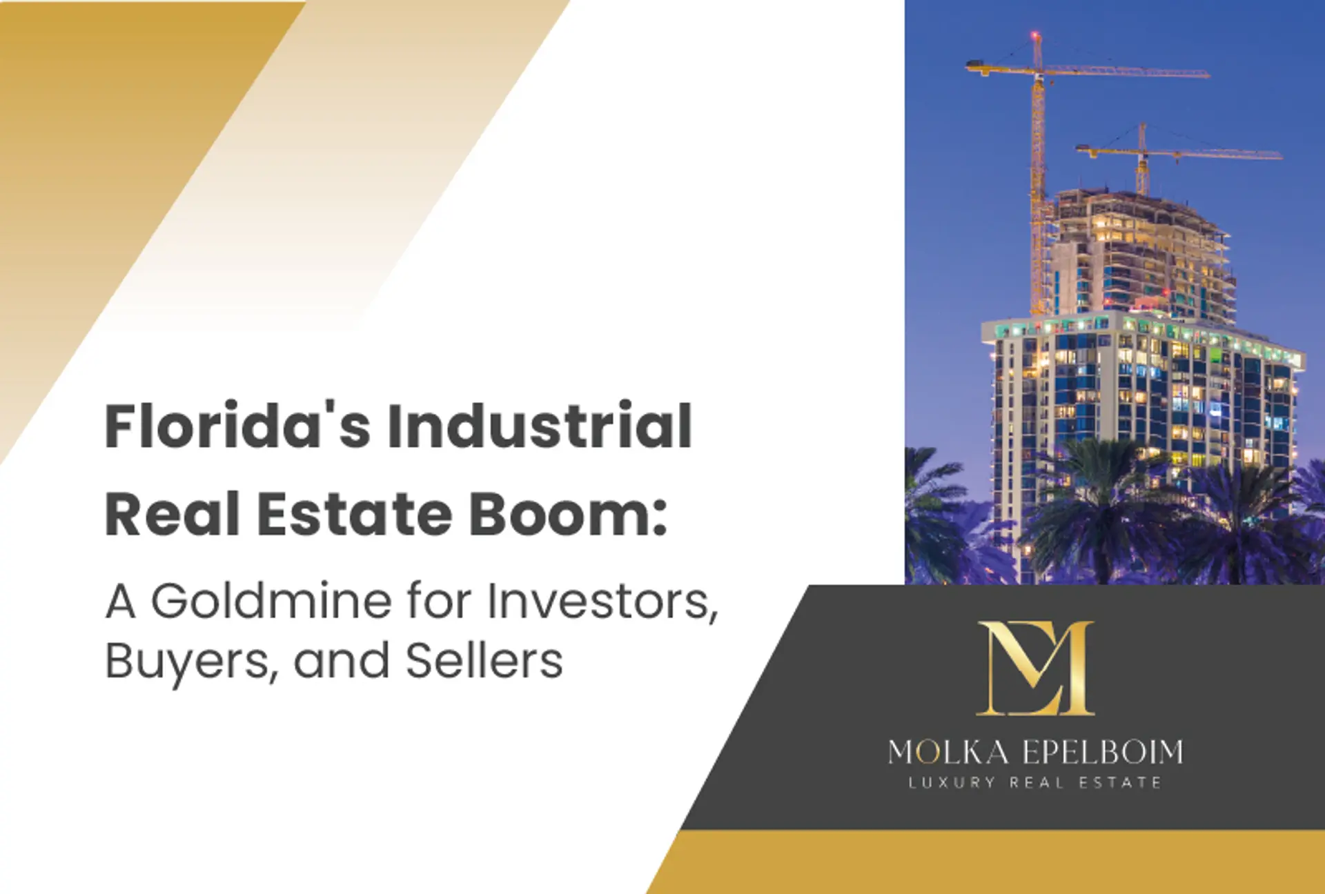 featured image for story, Why Florida's Population Boom and E-Commerce Surge Create a Goldmine in
Industrial Real Estate