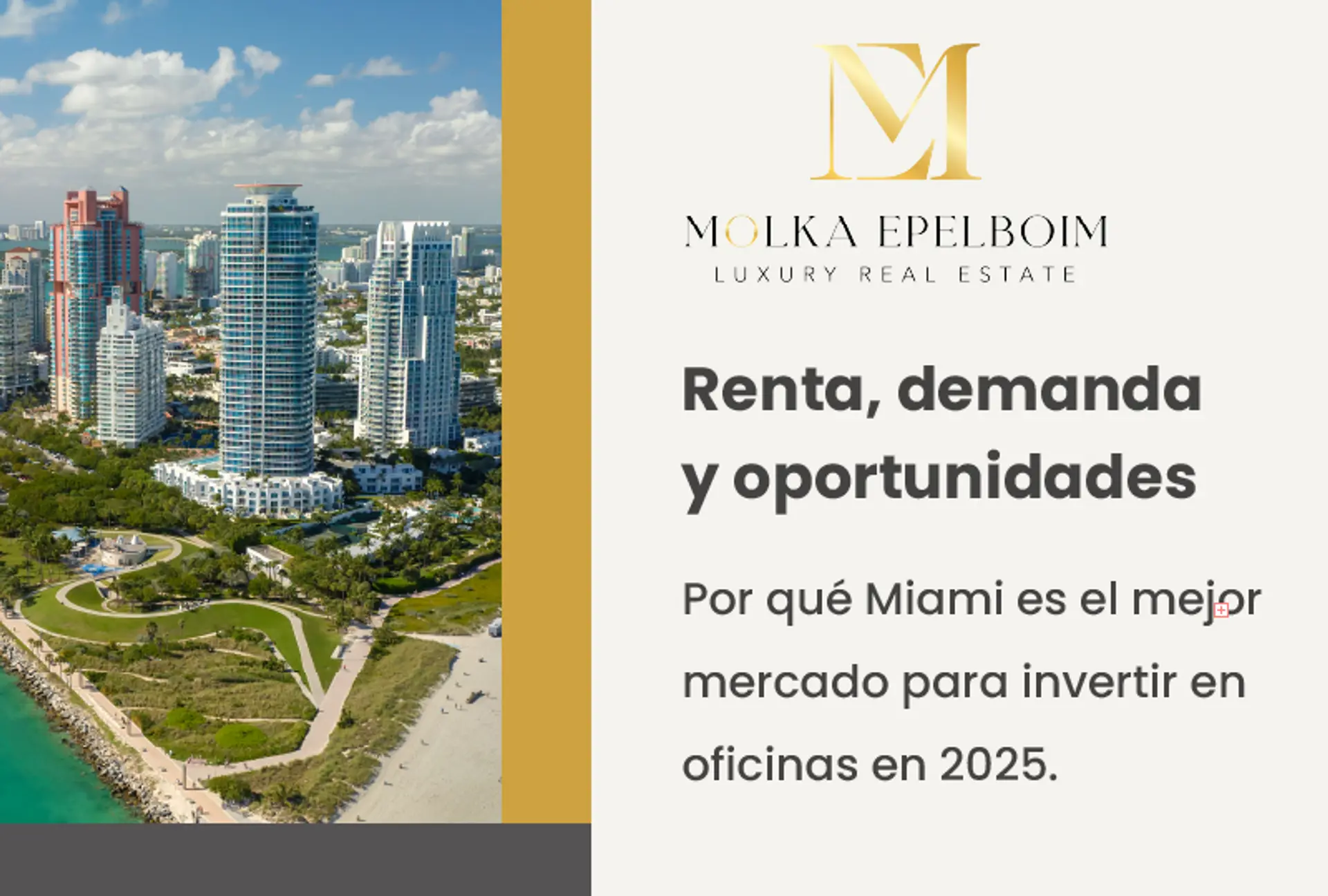 featured image for story, Miami: El Mercado de Oficinas #1 en Apreciación para 2025