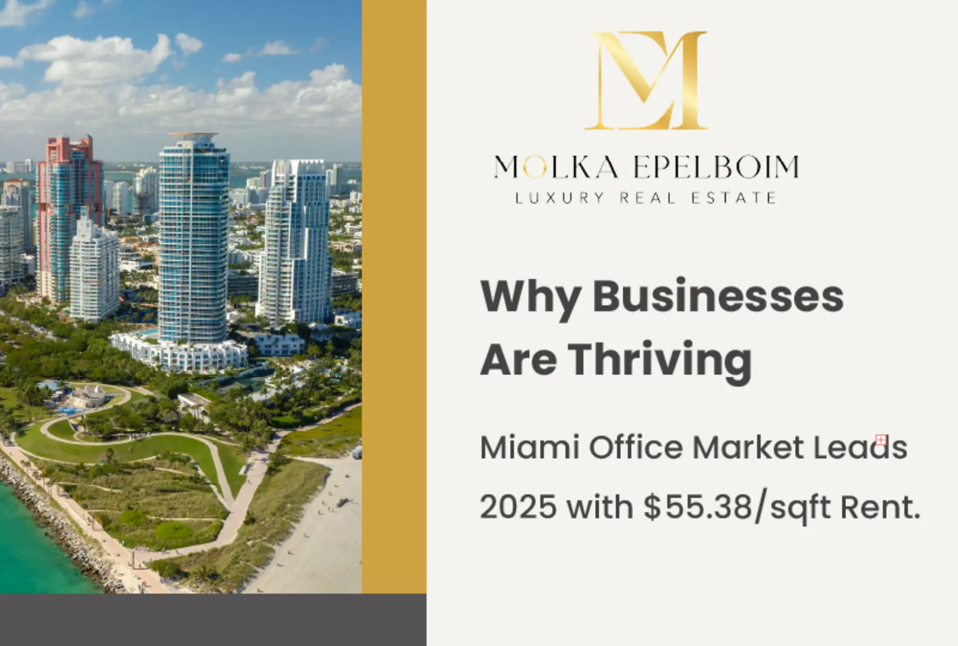 featured image for story, Discover Why Miami Ranked #1 in Office Market Appreciation in 2025