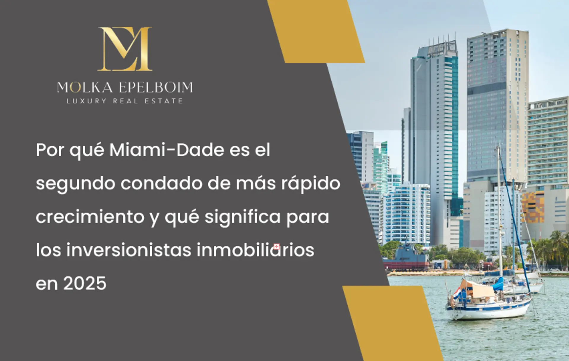 featured image for story, Miami-Dade: La Segunda Ciudad de Mayor Crecimiento en EE.UU. y su Impacto en la
Economía y el Mercado Inmobiliario en 2025