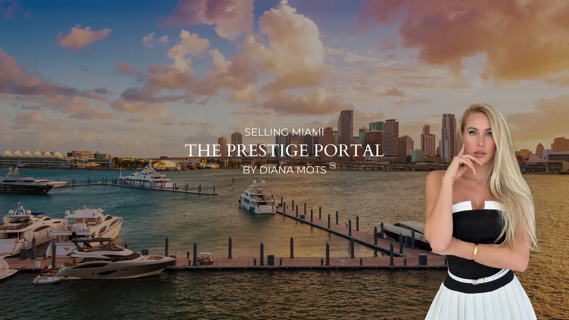Hero image of website