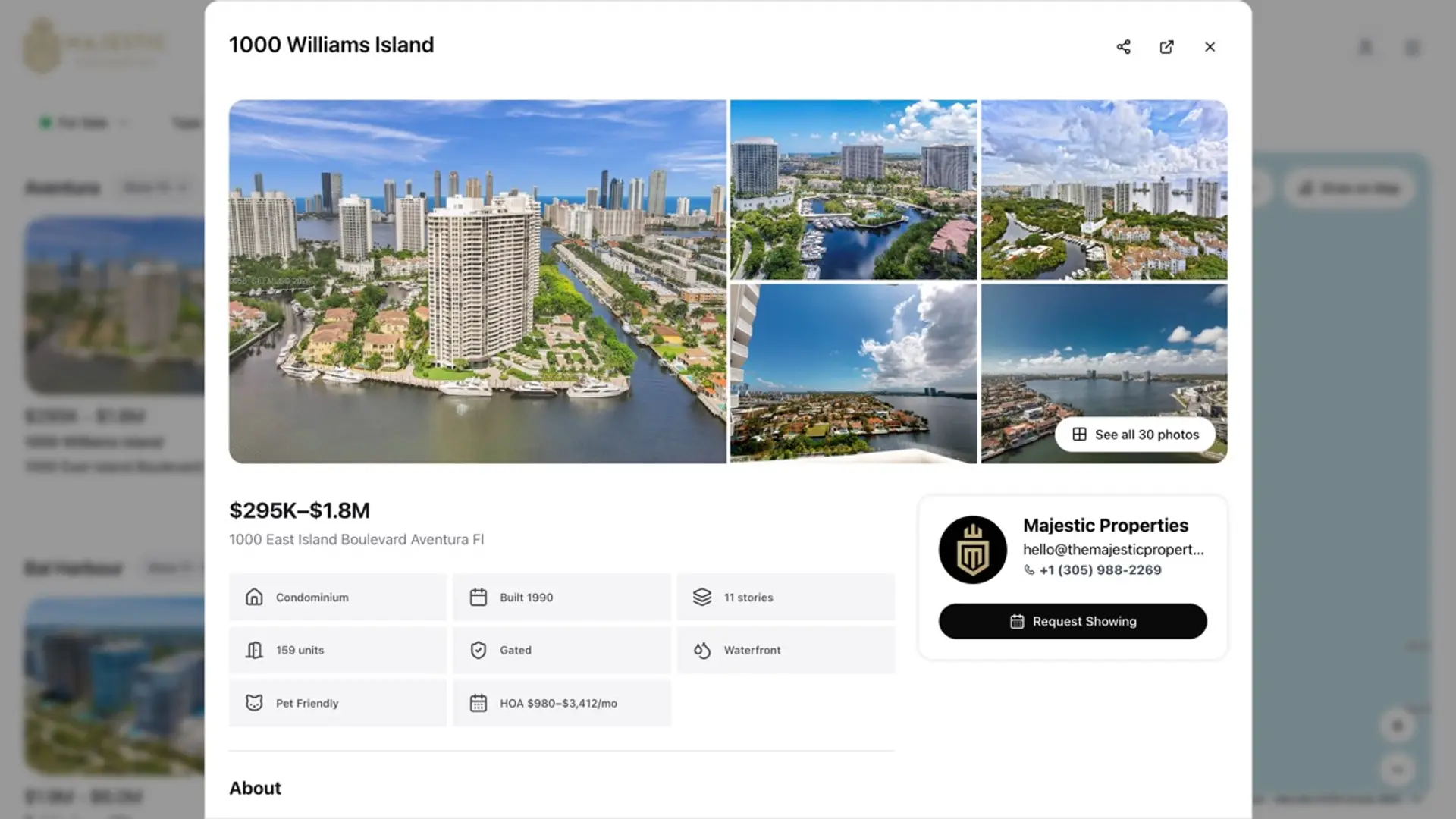 Condo Directory for Real Estate Websites