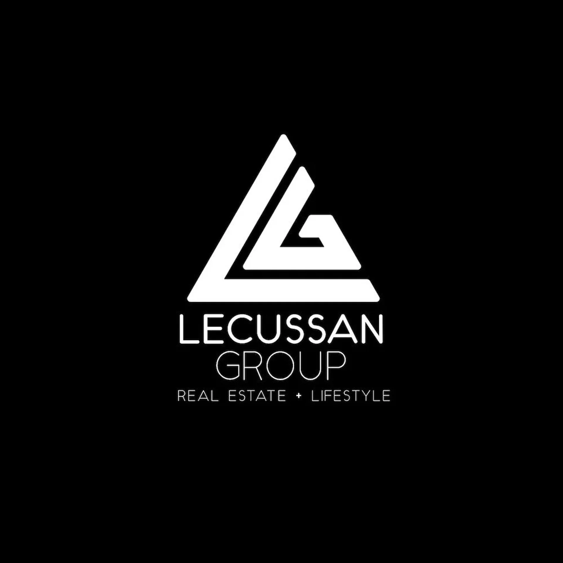 Lecussan Group Real Estate Logo Design