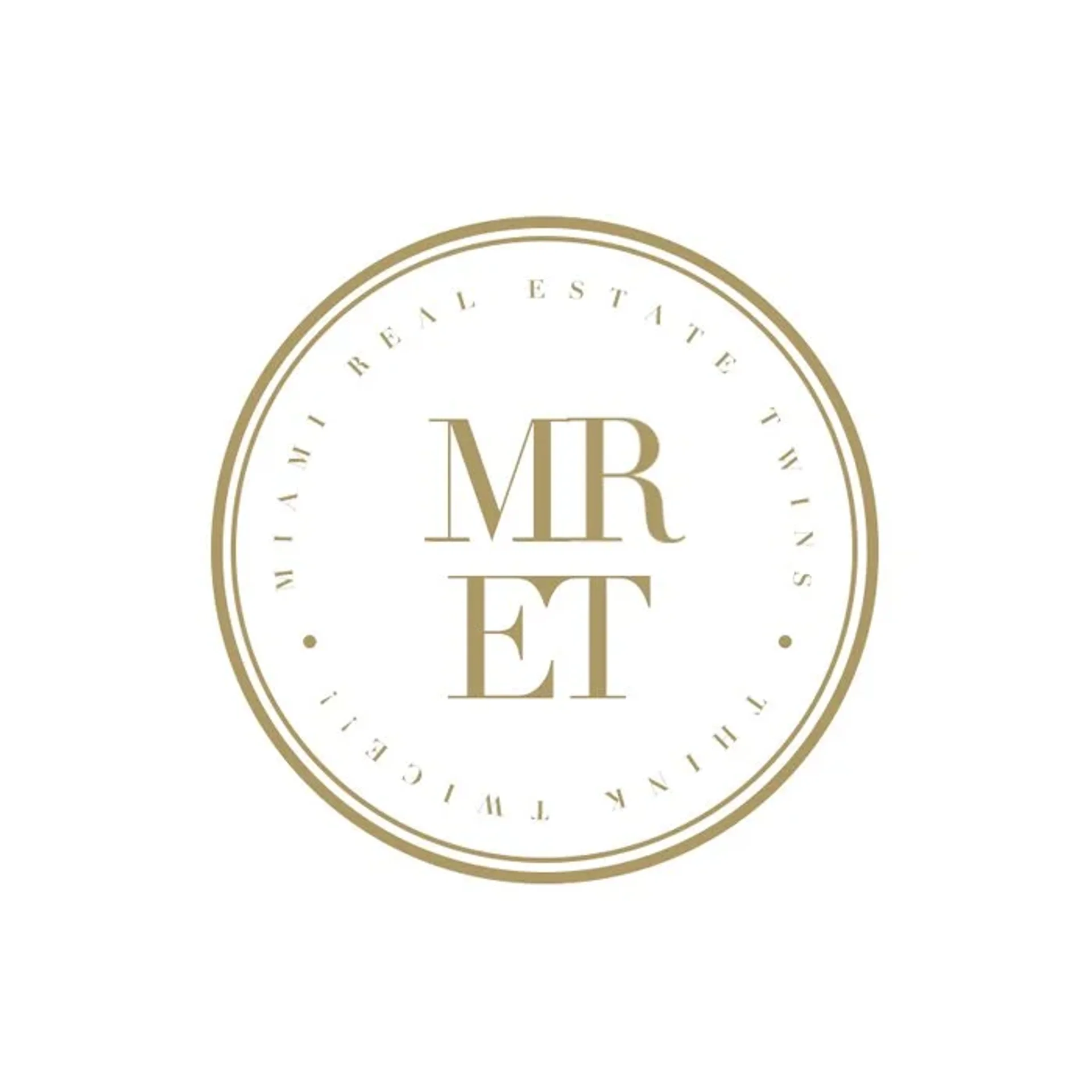 Miami Real Estate Twins Logo Design