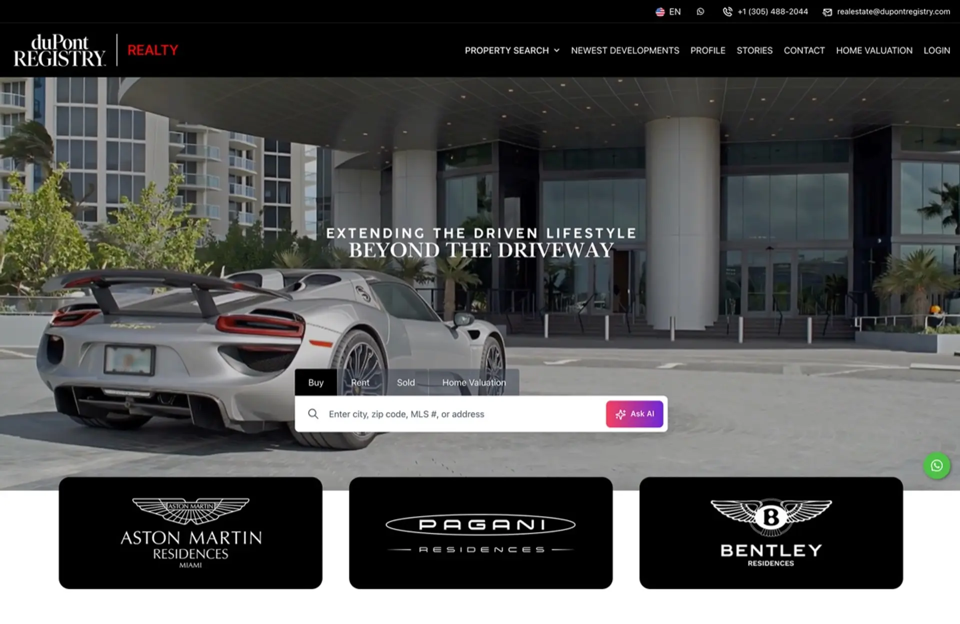 Panda IDX realtor website with property search