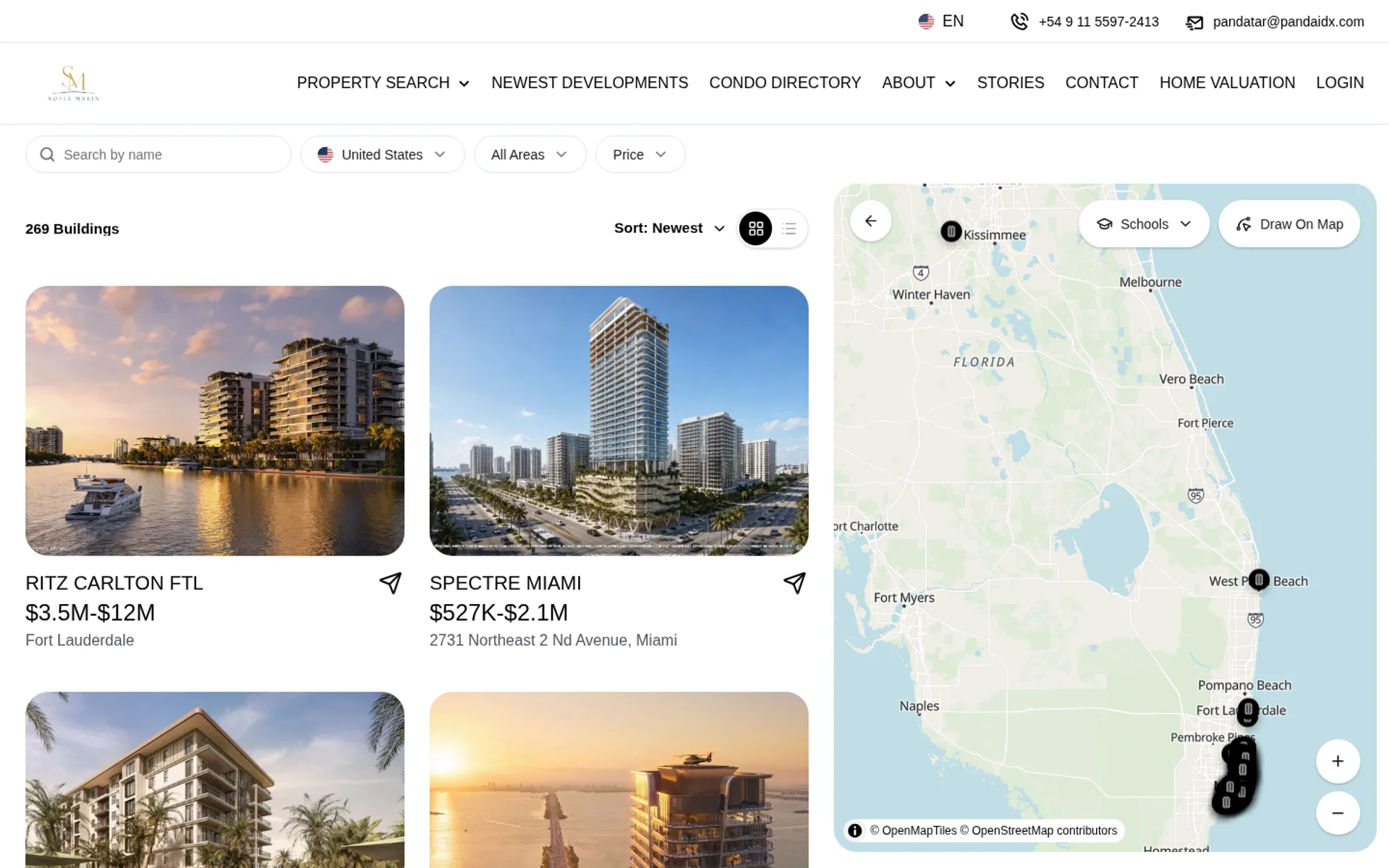 Sofía Marín New Developments directory