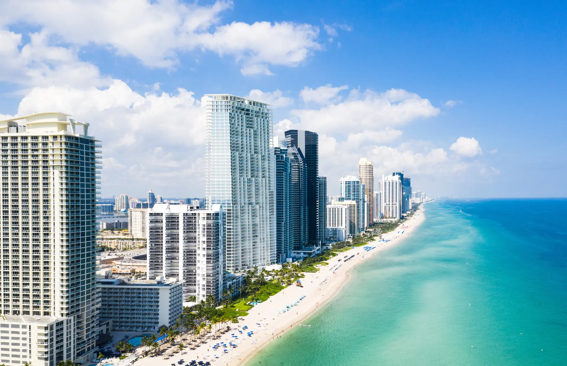 skyview of MIAMI BEACH