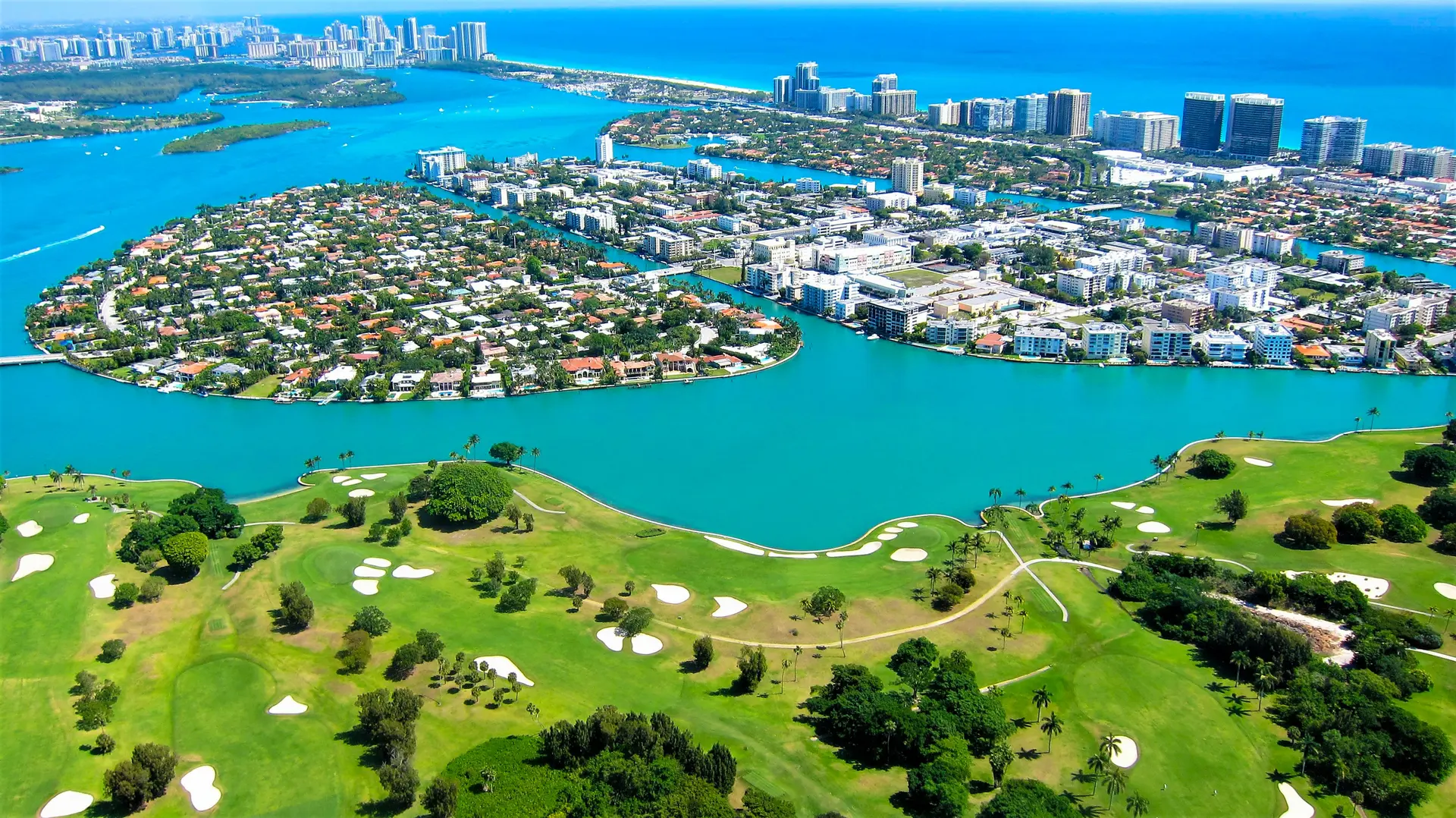 skyview of BAY HARBOR ISLANDS
