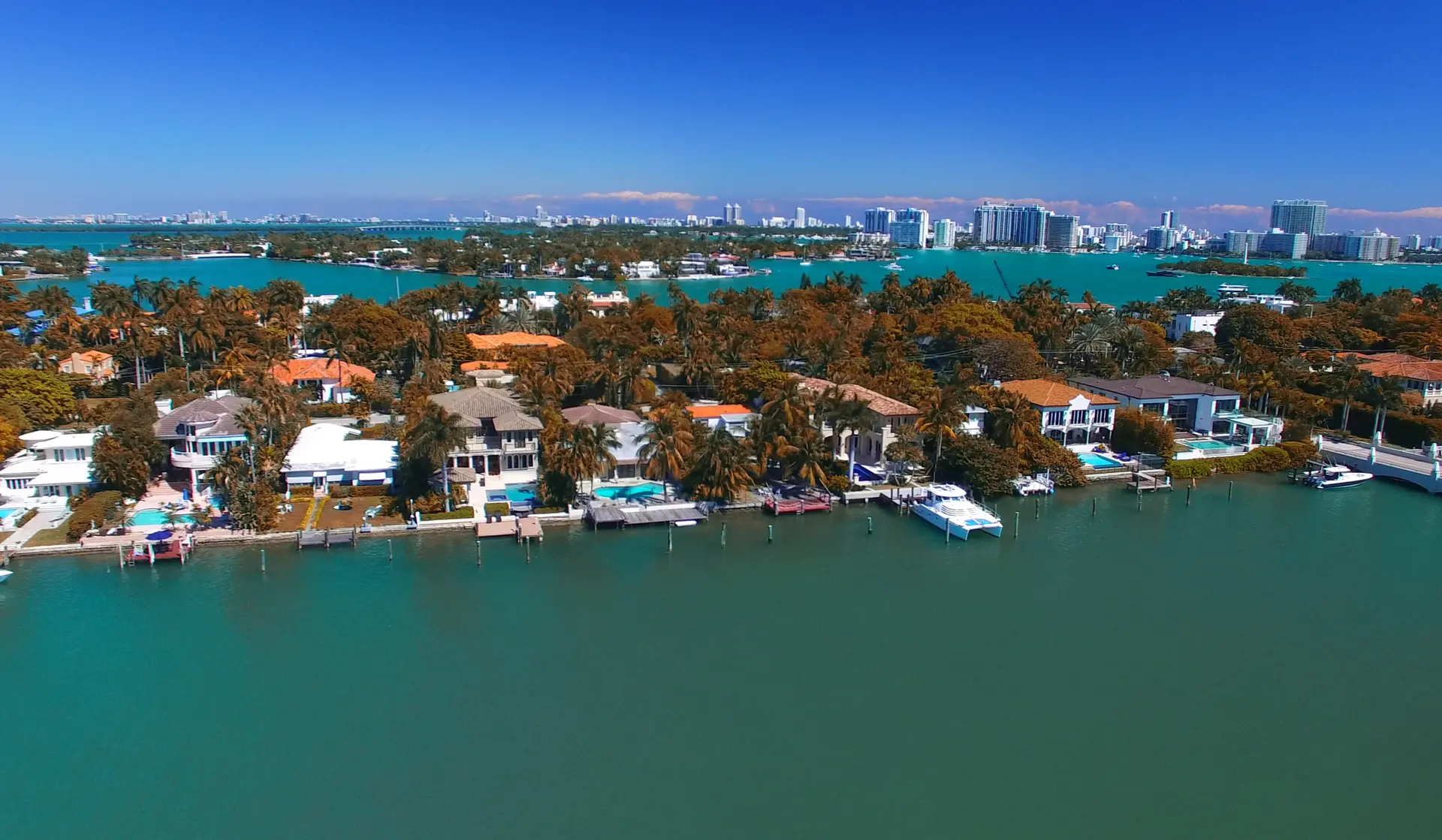 skyview of SUNSET ISLANDS