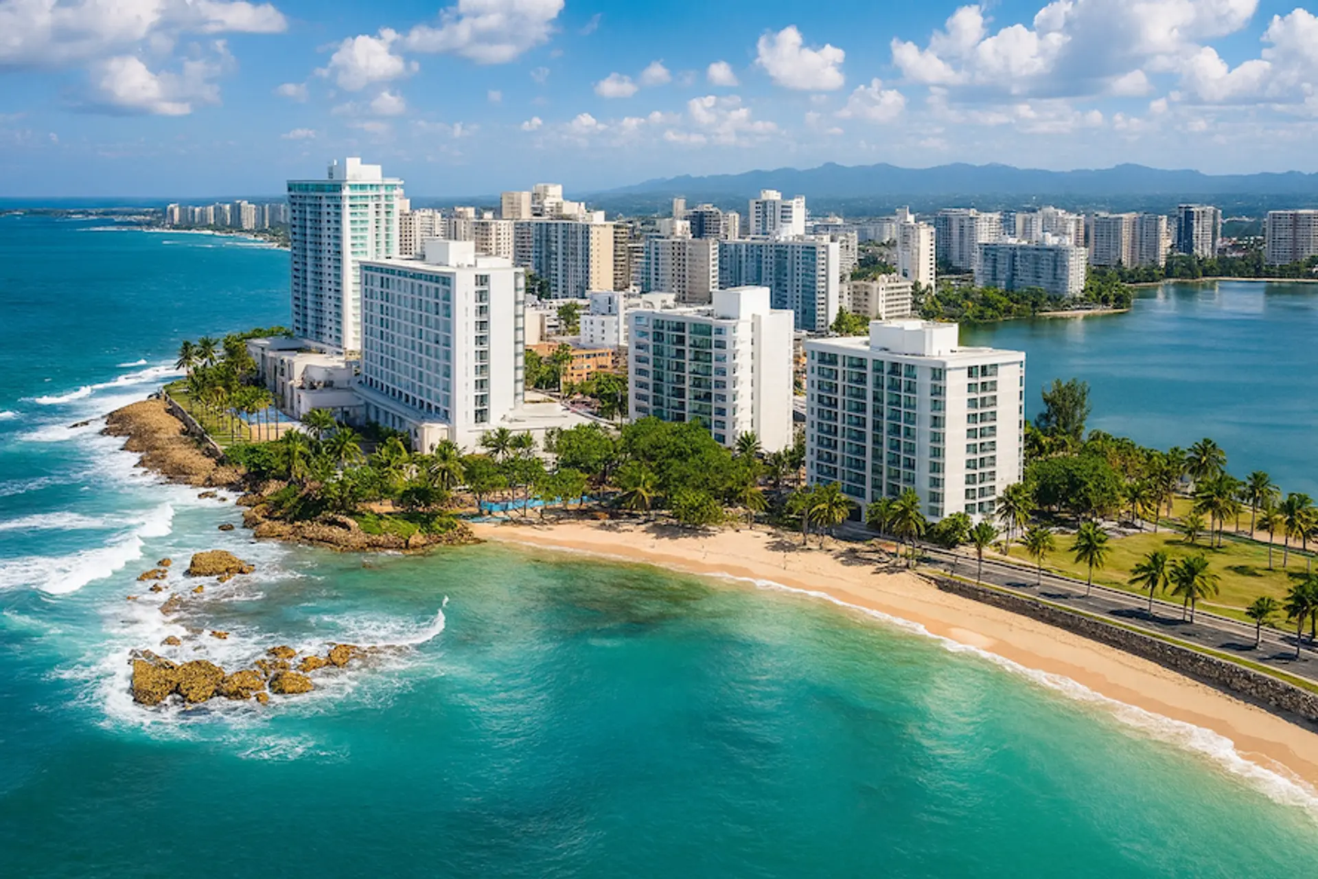 skyview of CAROLINA- ISLA VERDE