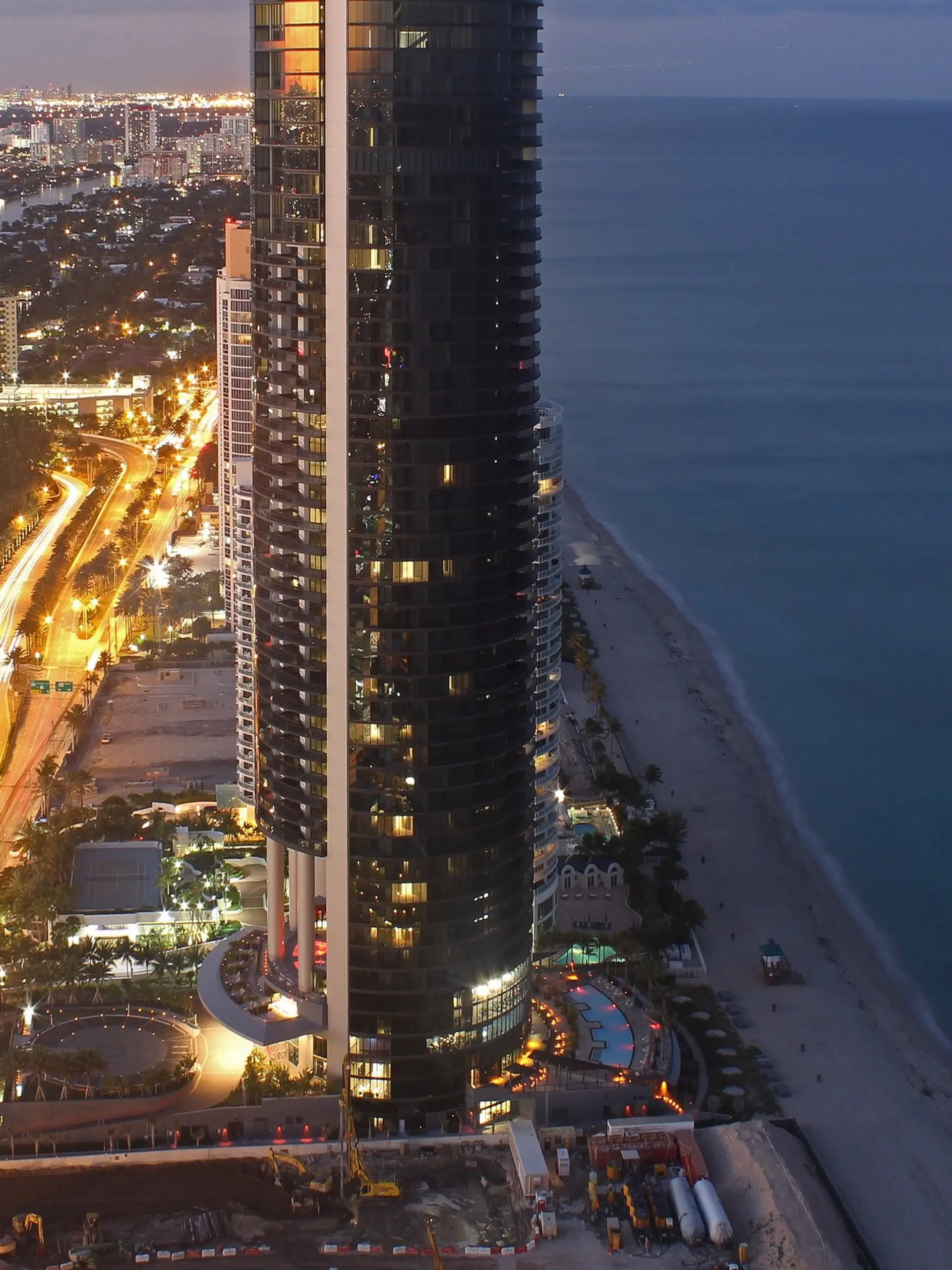 View of Porsche Design Tower
