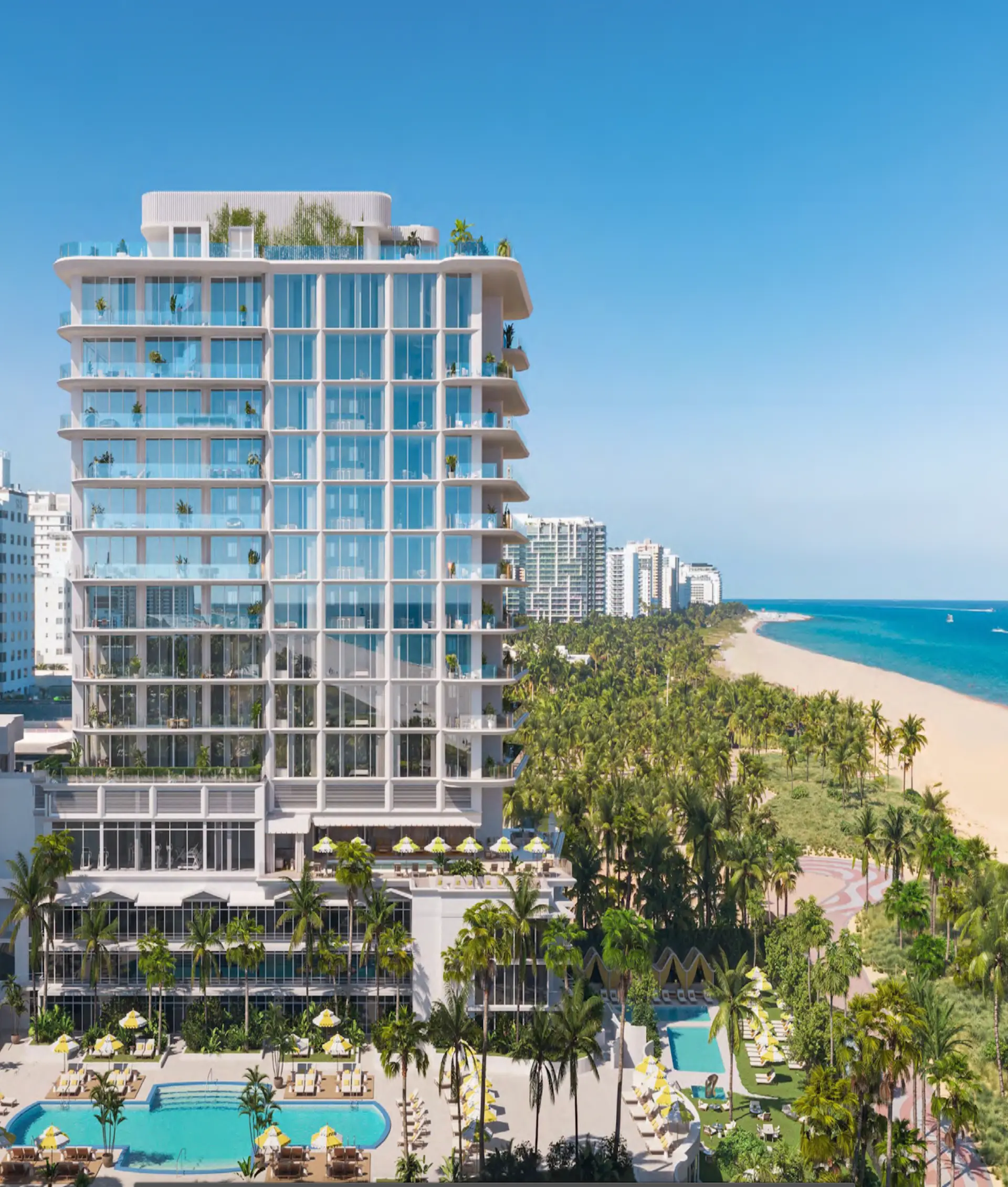 View of Ritz Carlton South Beach