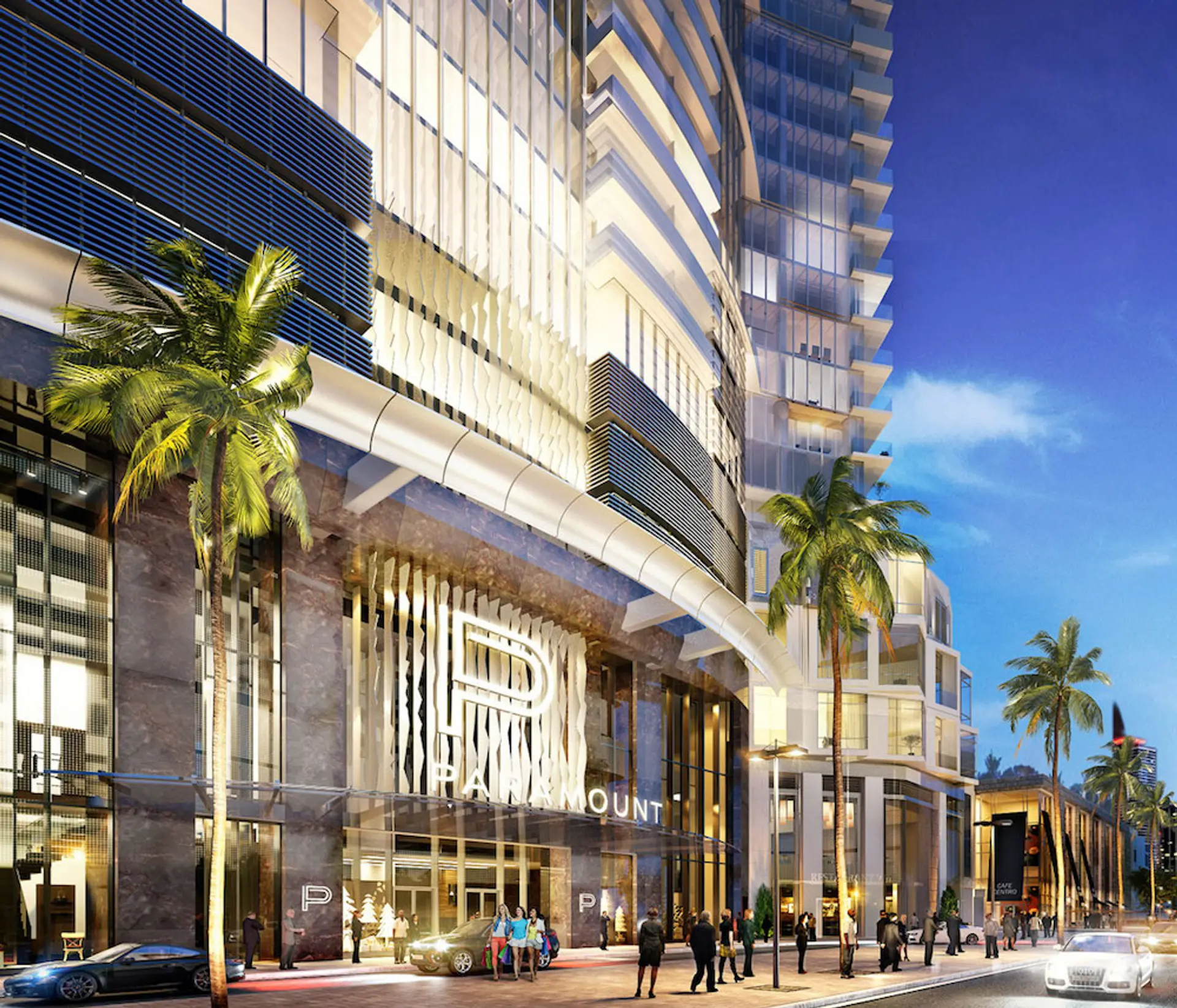 View of Paramount Miami Worldcenter