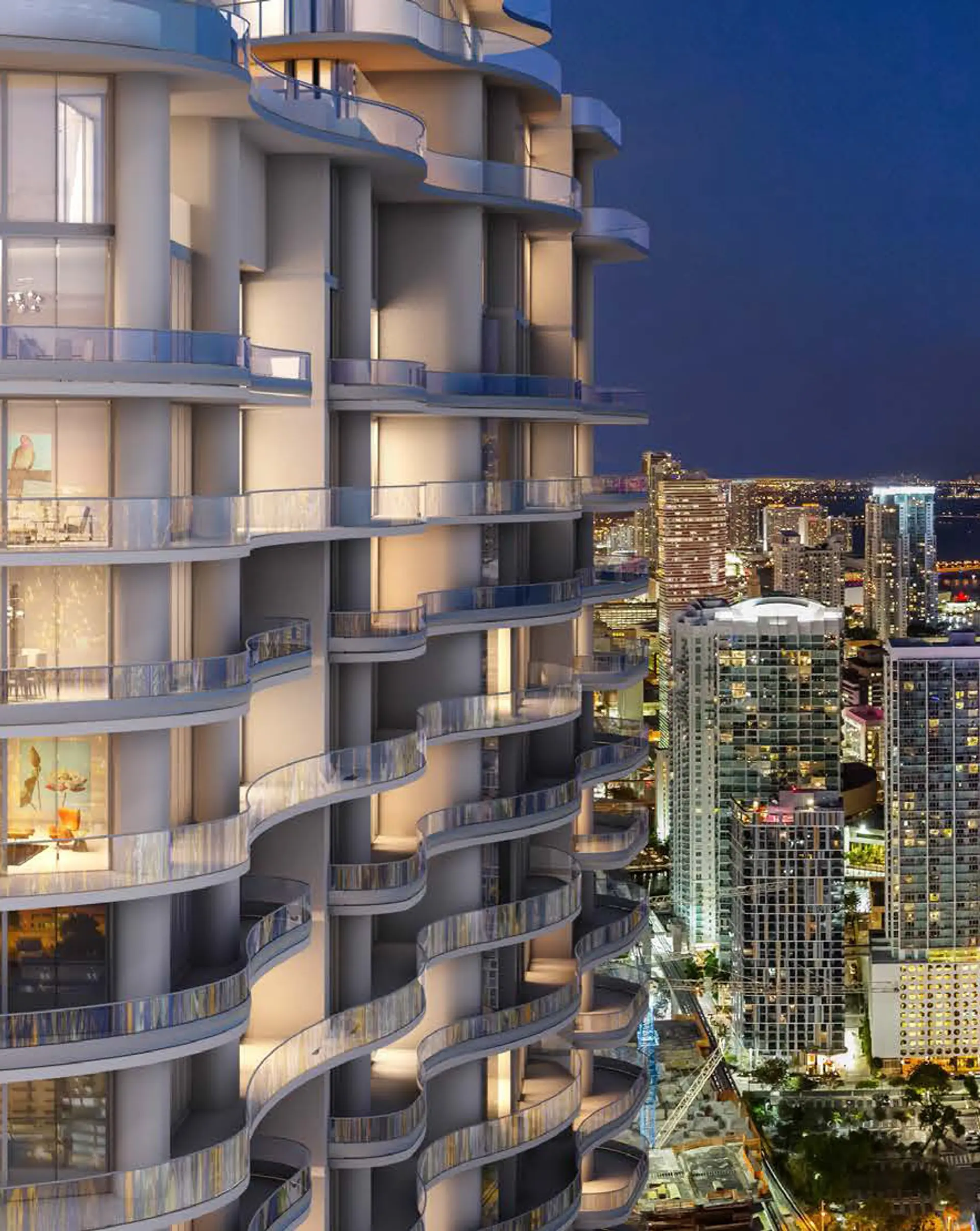 View of FlatIron Brickell