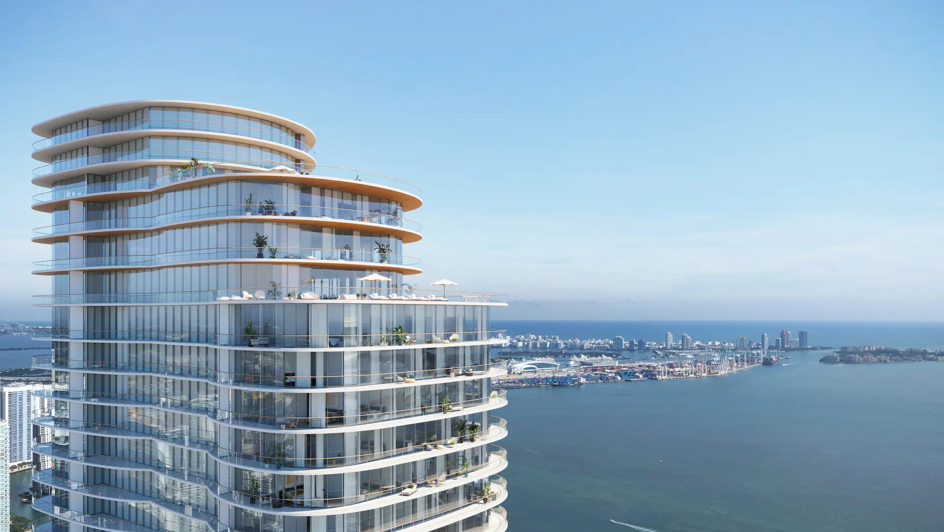 View of Cipriani Residences