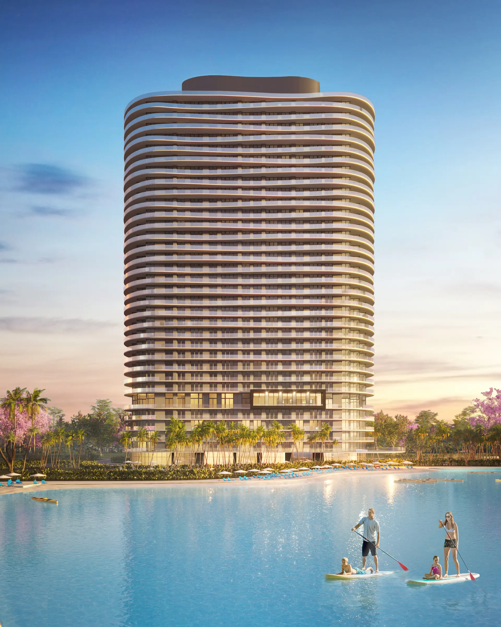 View of One Park Tower