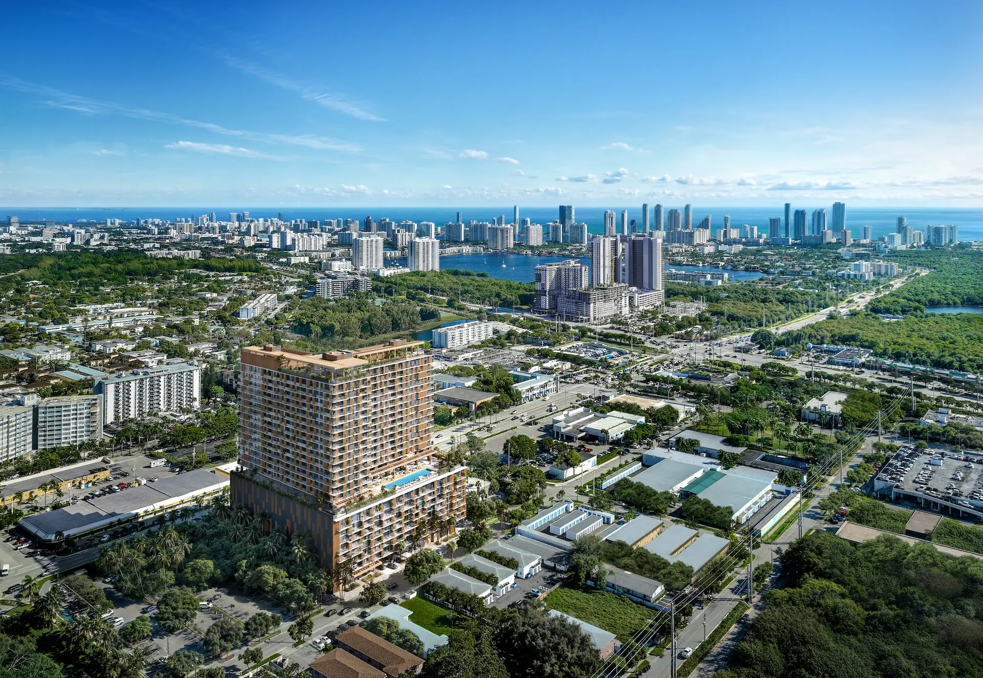 View of The William North Miami Beach