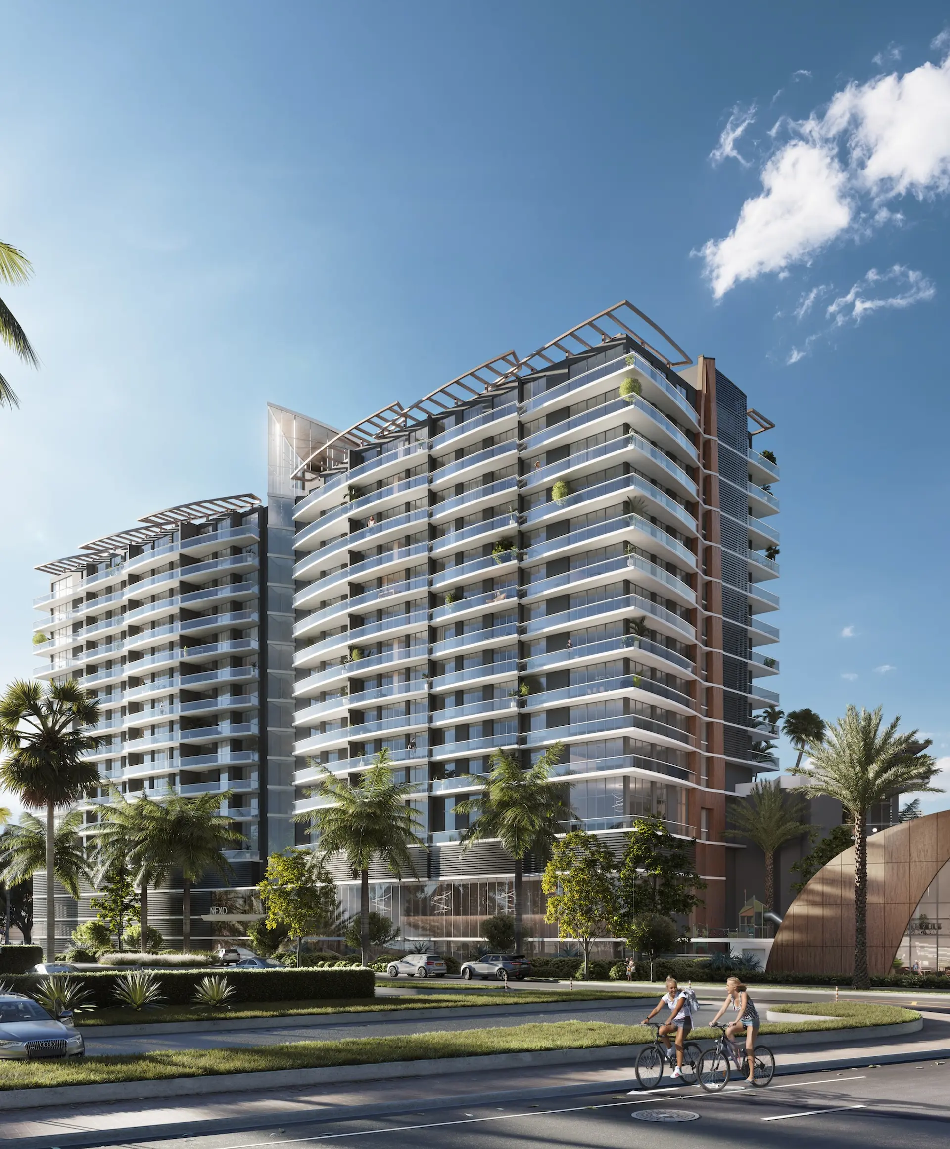View of NEXO Residences
