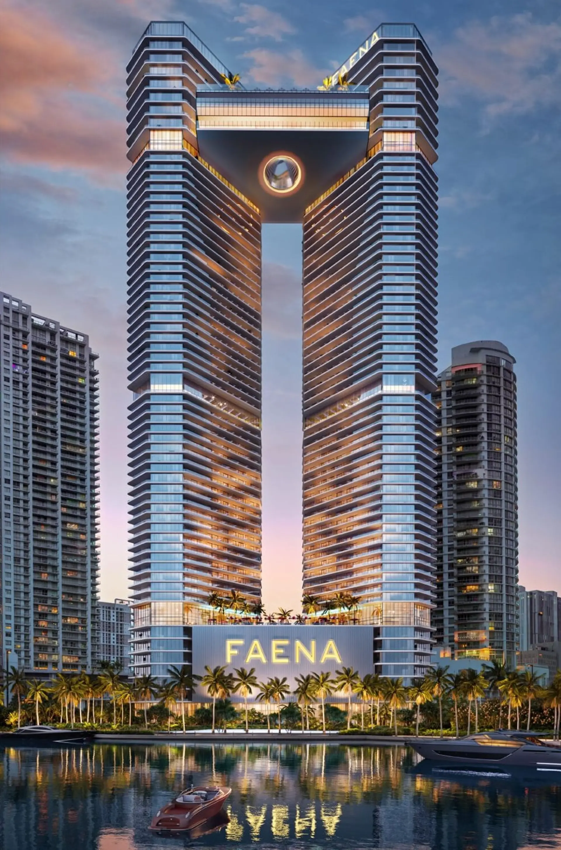 View of Faena Residences