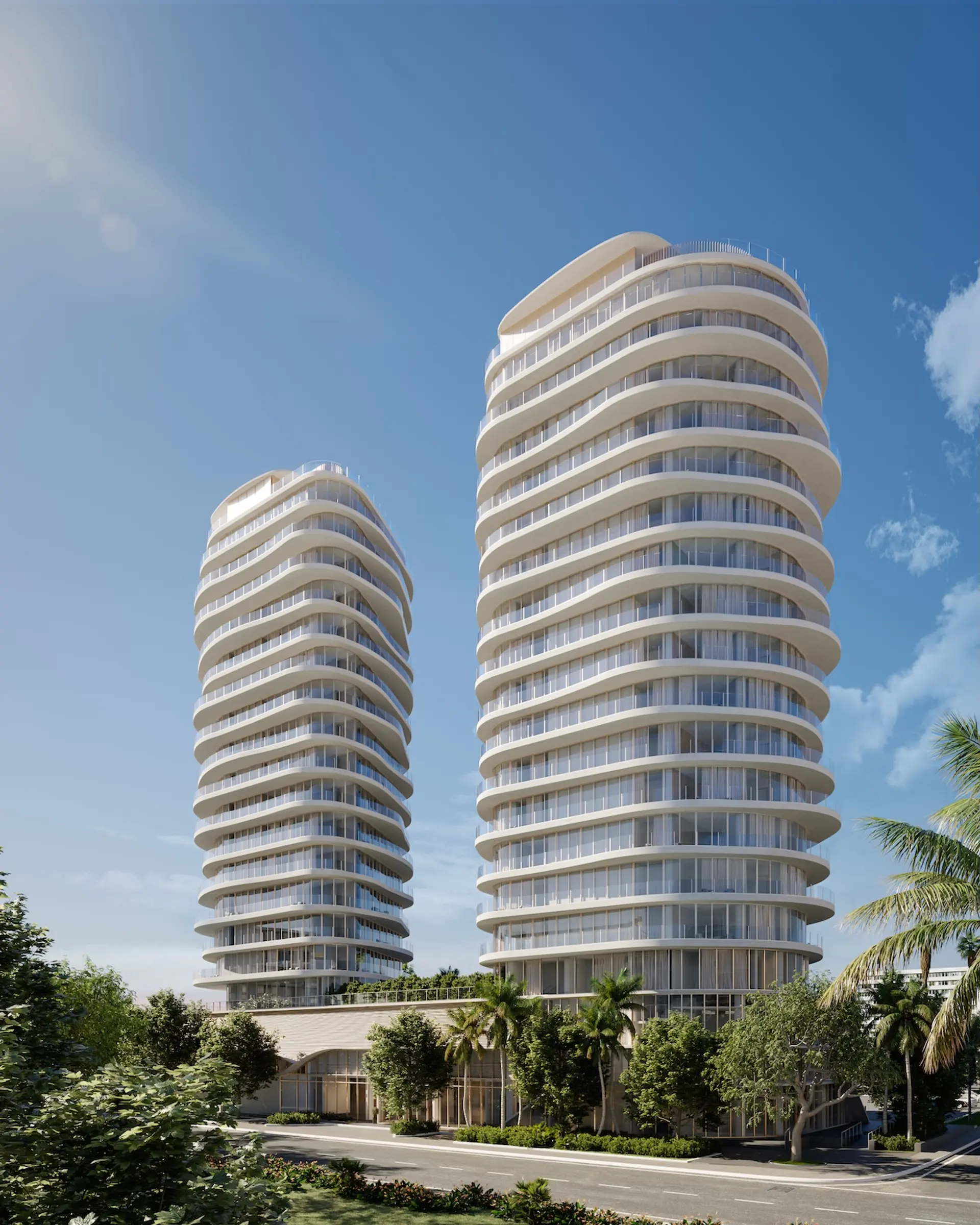 View of Armani Casa Pompano