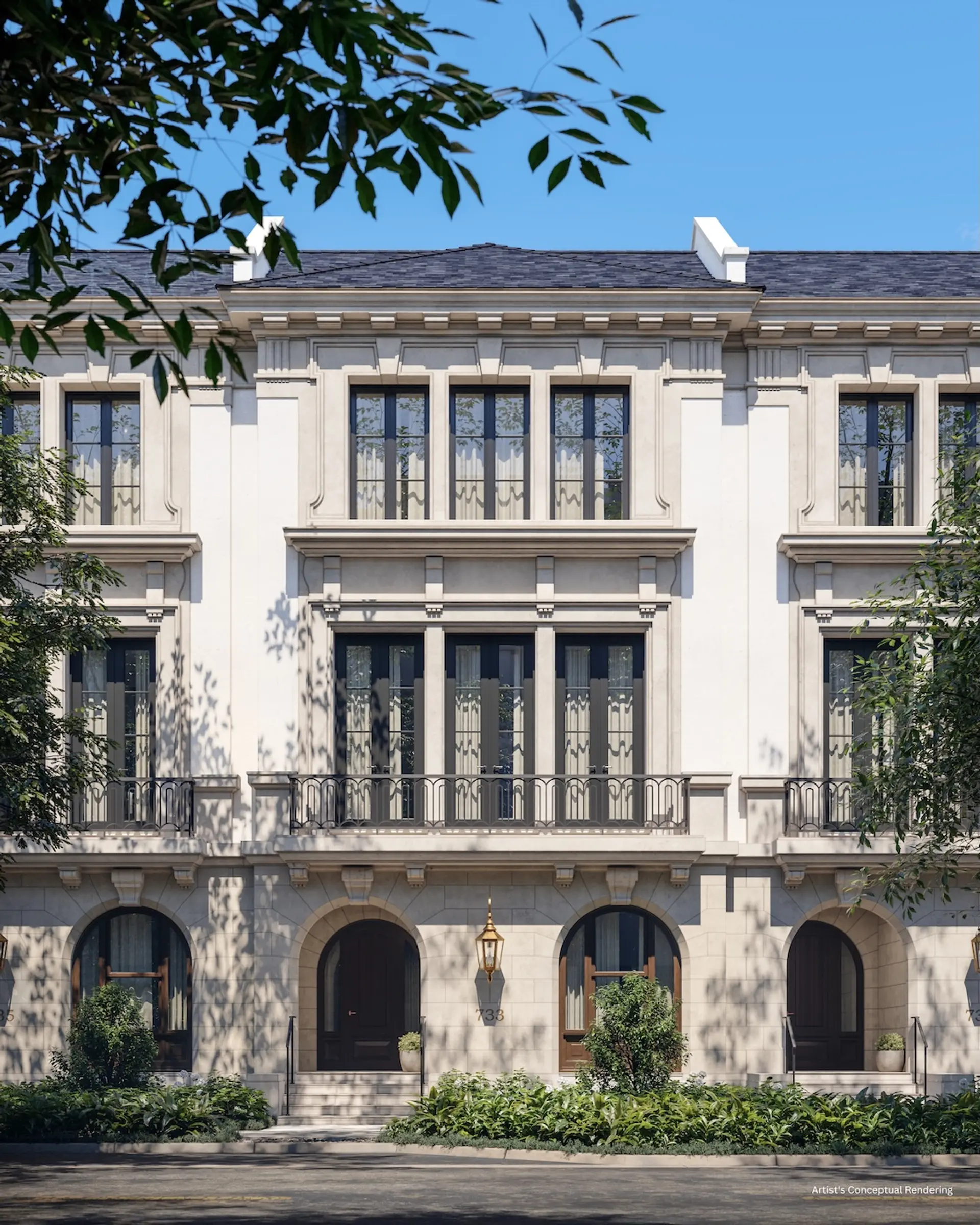 View of The George Residences