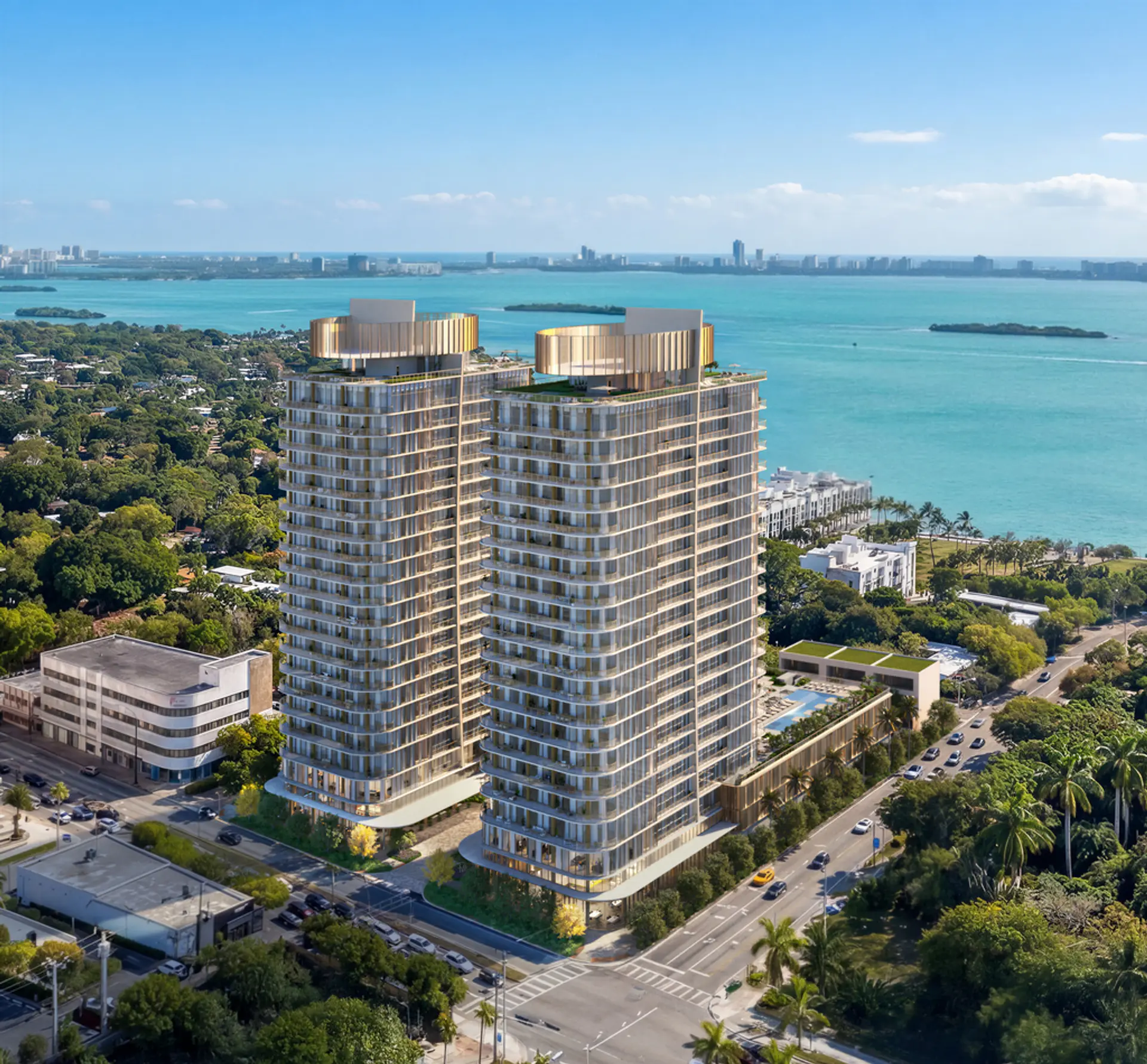 View of Kempinski Residences
