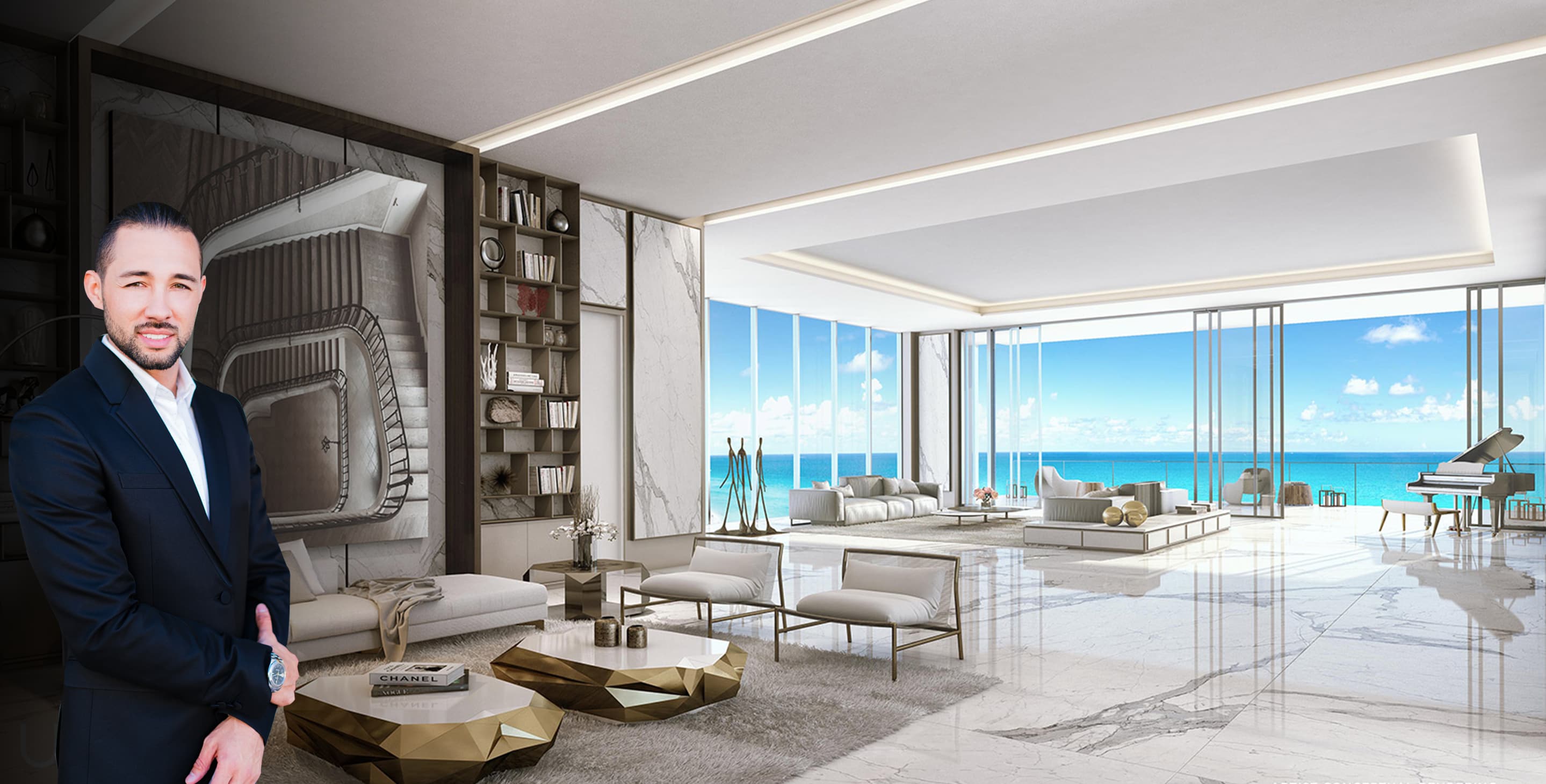 Hero Image of website