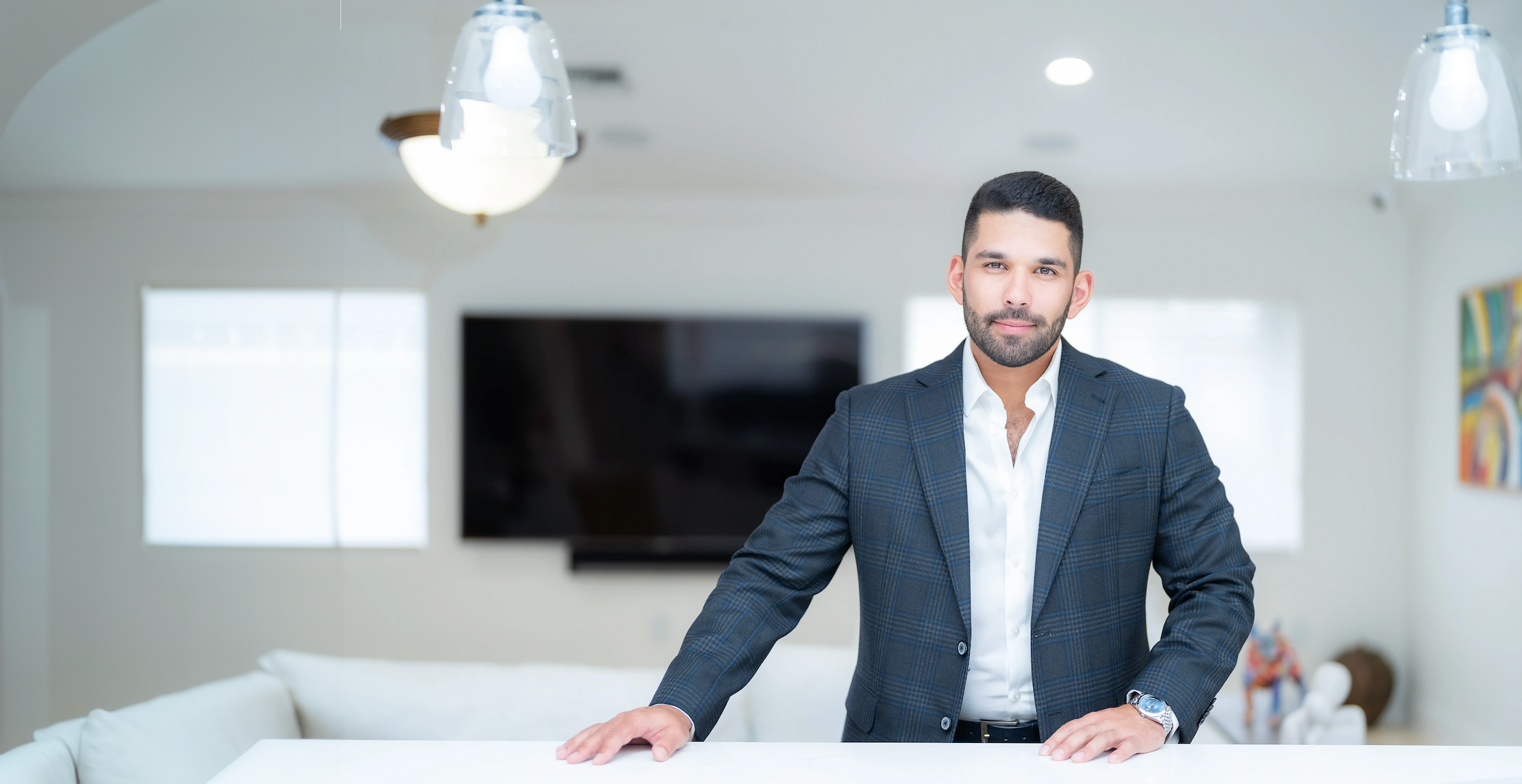 Hero Image of website