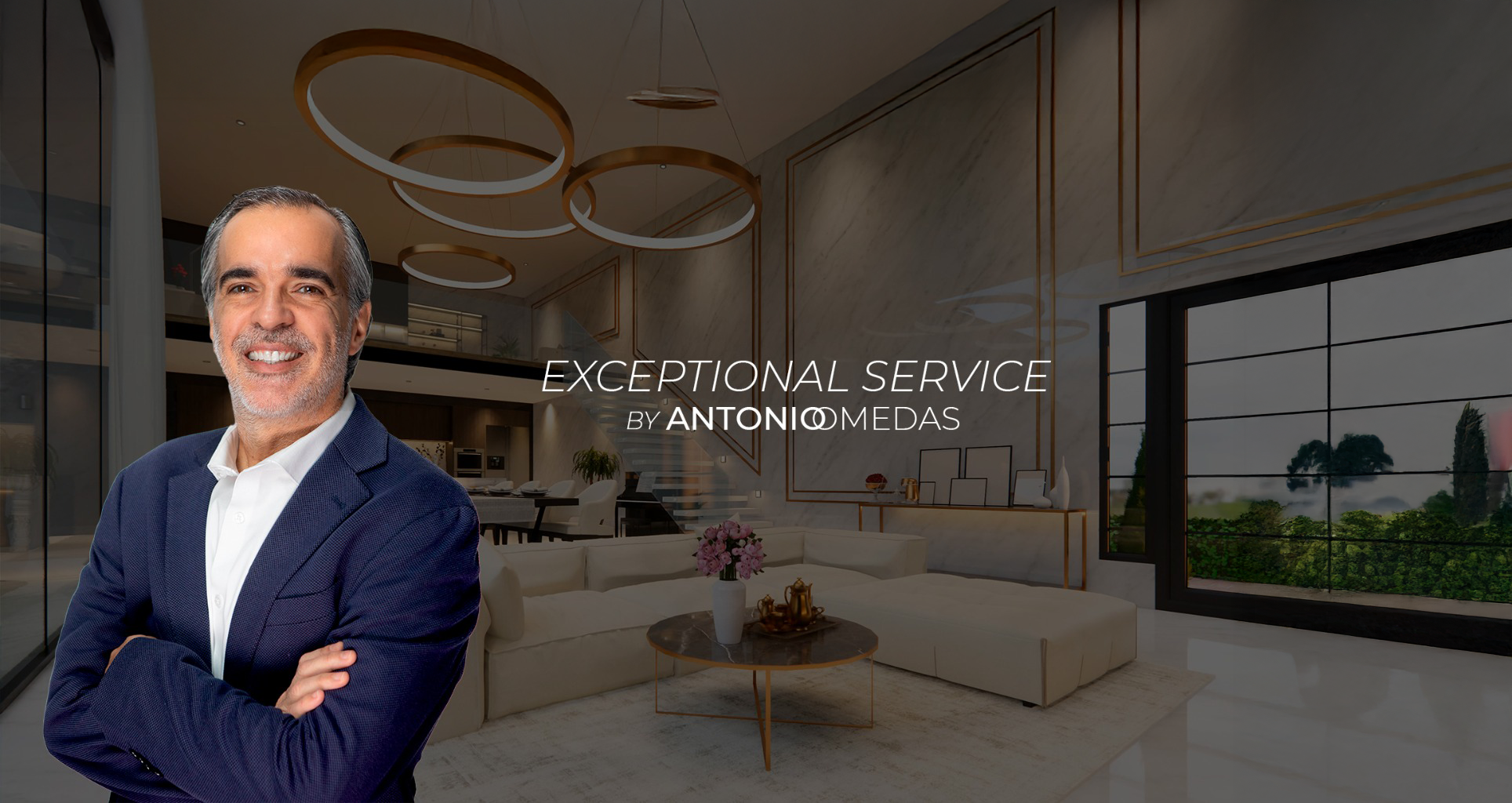 Hero Image of website