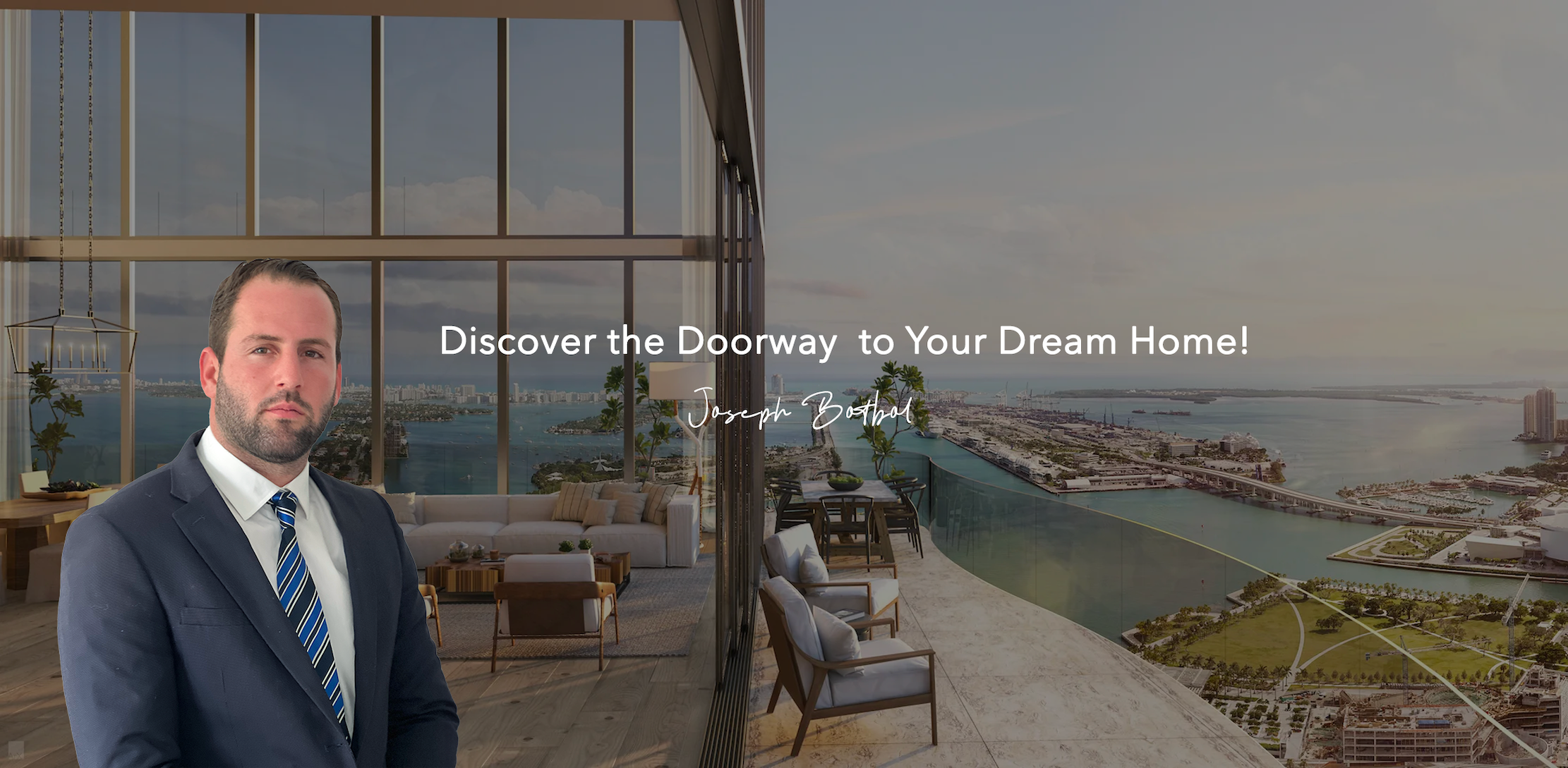 Hero Image of website