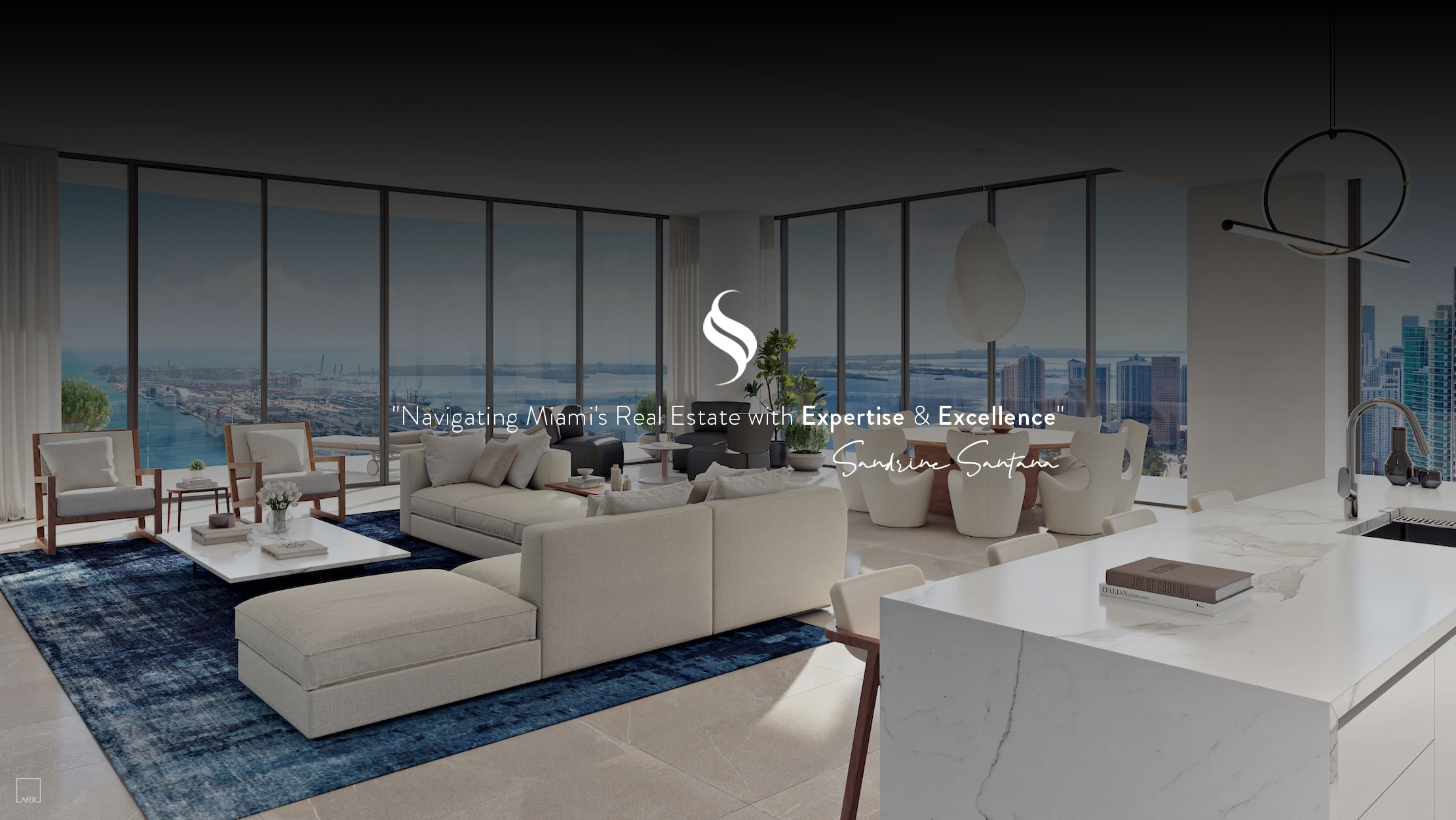 Hero Image of website