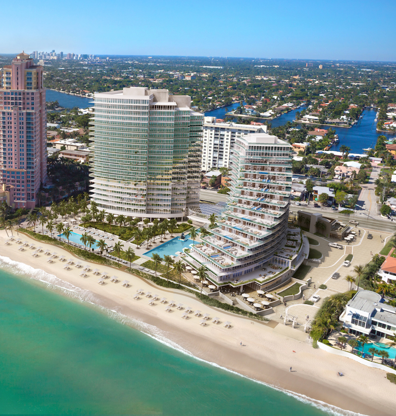 Auberge Beach skyview