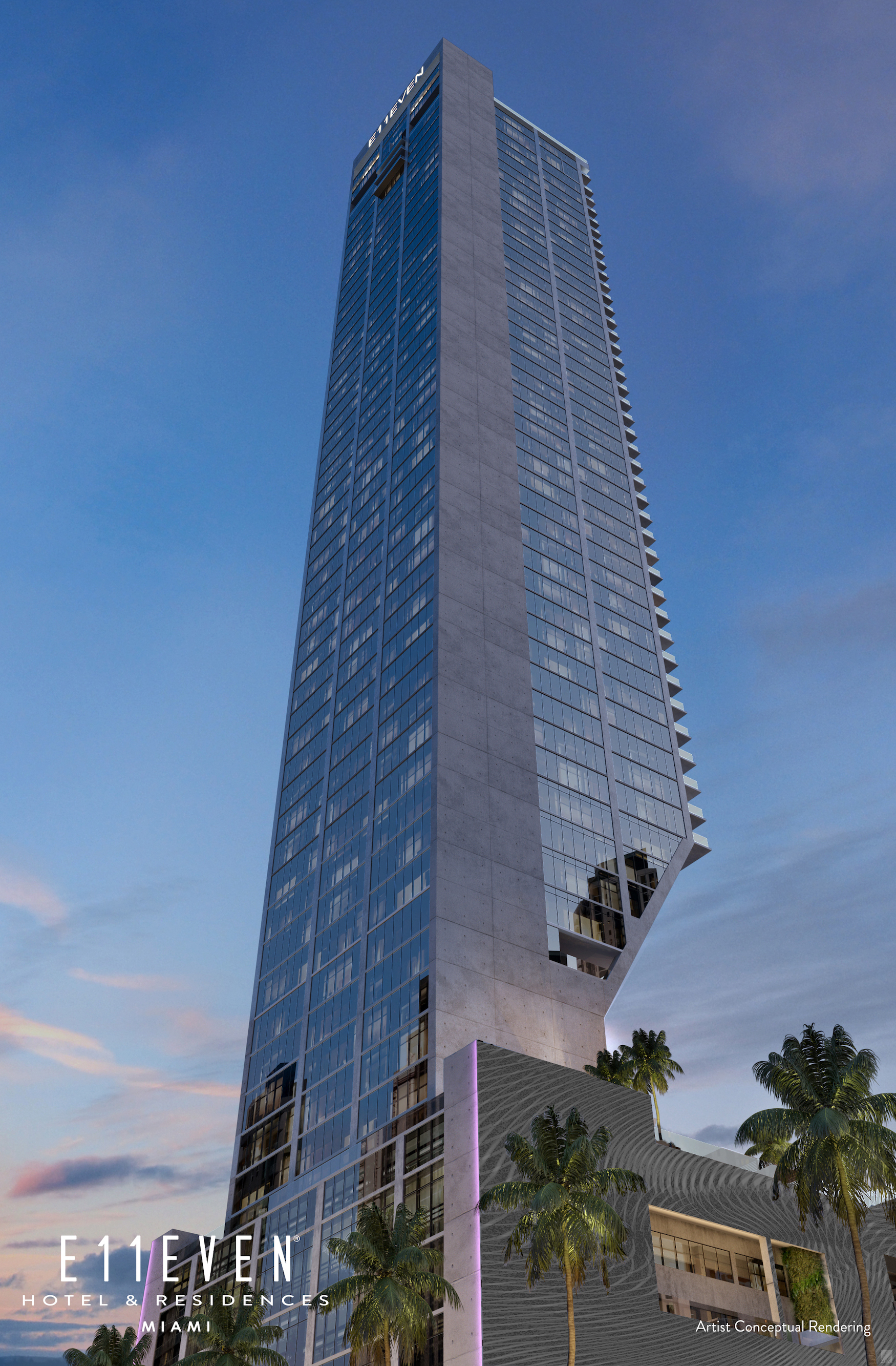 E11EVEN Club Hotel & Residences skyview