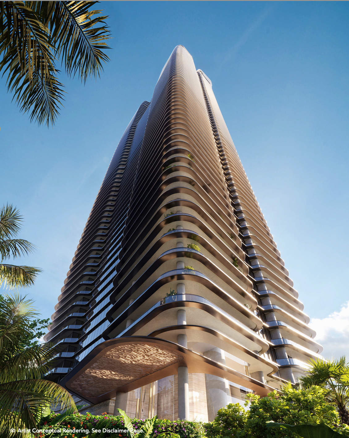 Mandarin Oriental Brickell Key skyview