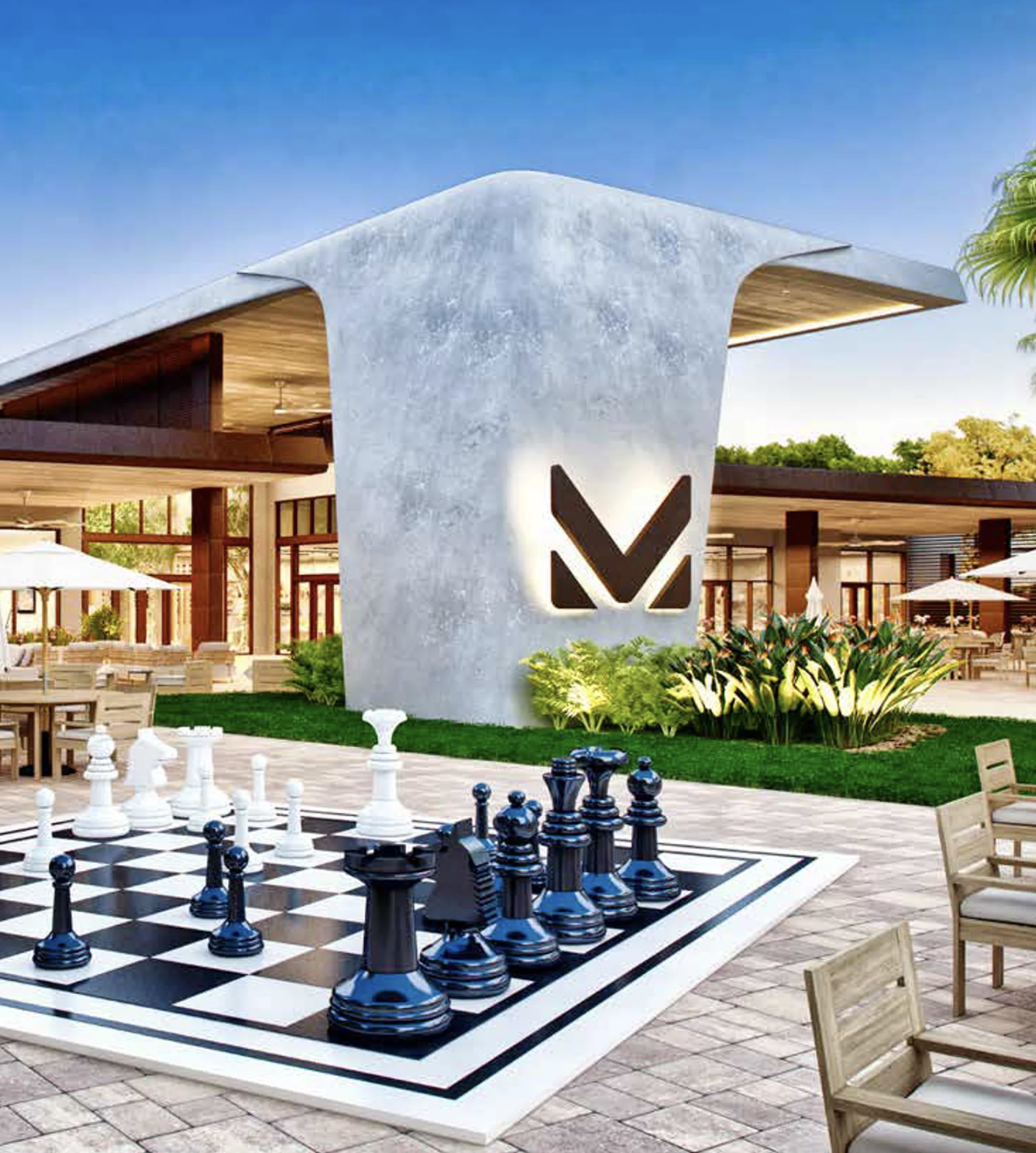 MAGIC VILLAGE BY PININFARINA skyview