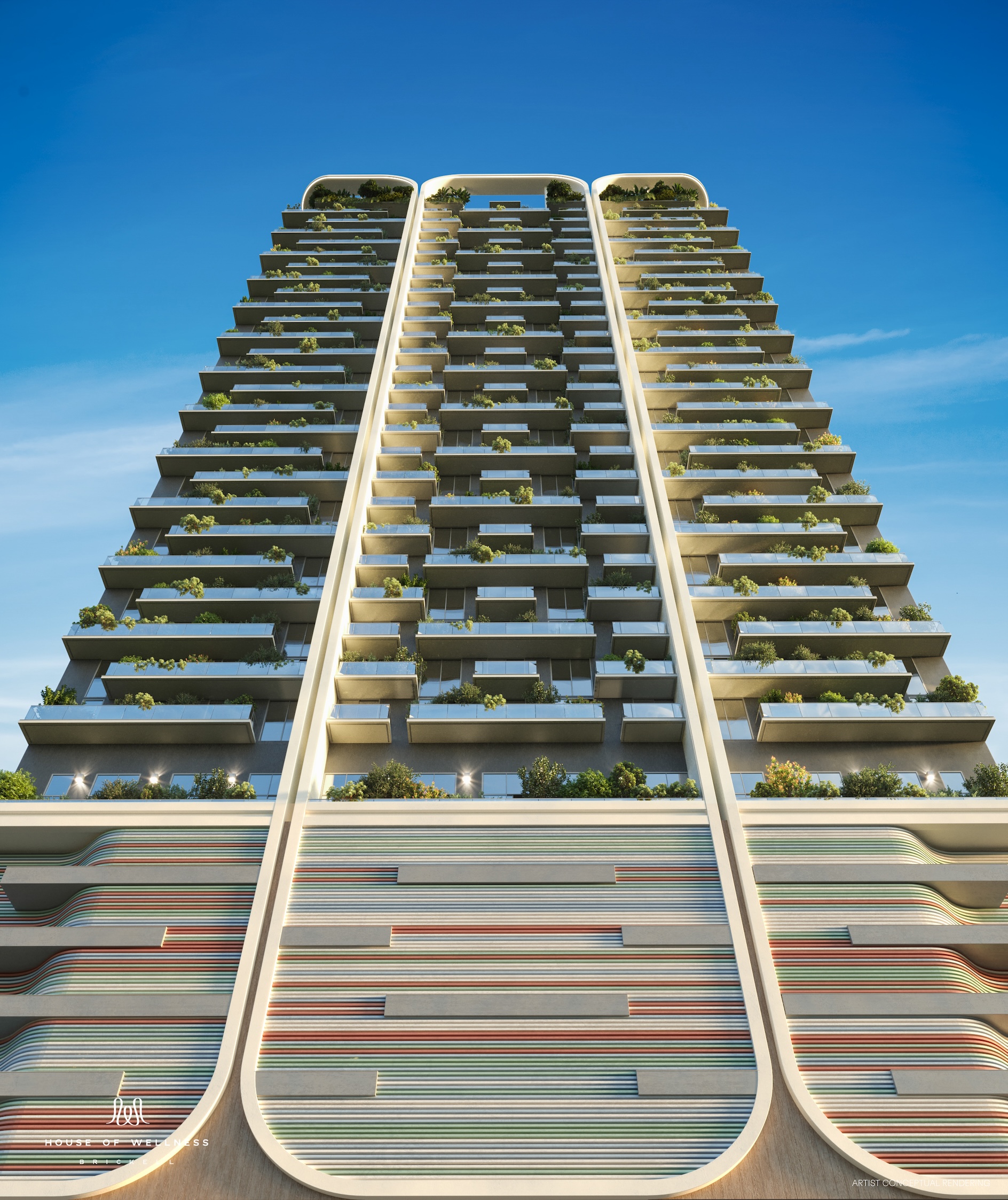 The House of Wellness skyview